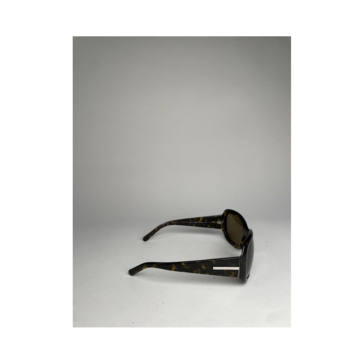 Prada Black Plastic Sunglasses Size ONE SIZE - 4 Thumbnail