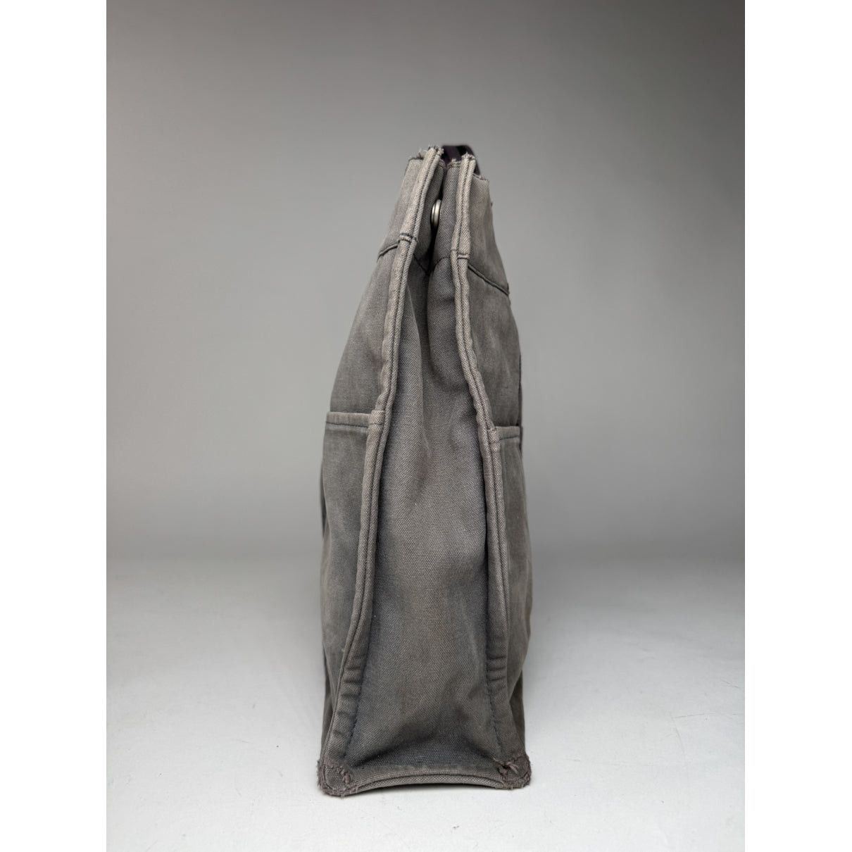Other Hermès Grey Cotton Handbag Size ONE SIZE - 4 Thumbnail