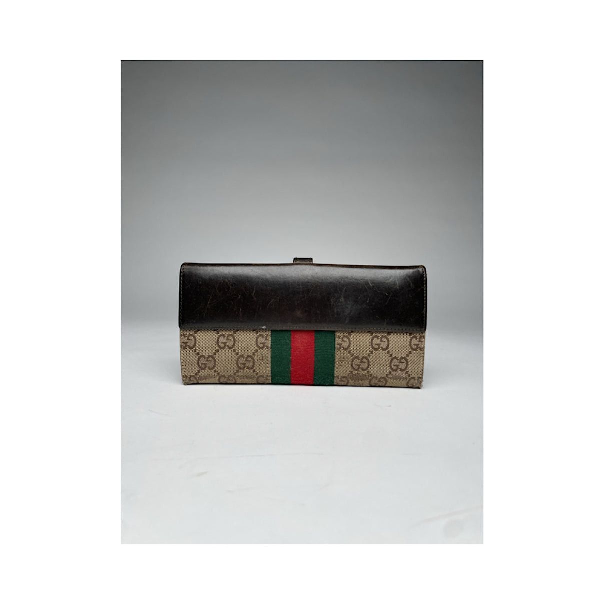 Gucci Jackie Vintage Beige Cotton Wallet Size ONE SIZE - 3 Thumbnail