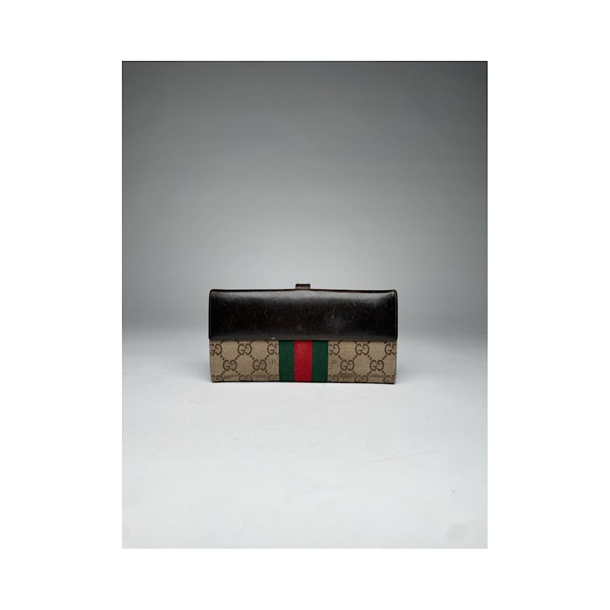 Gucci Jackie Vintage Beige Cotton Wallet Size ONE SIZE - 2 Thumbnail