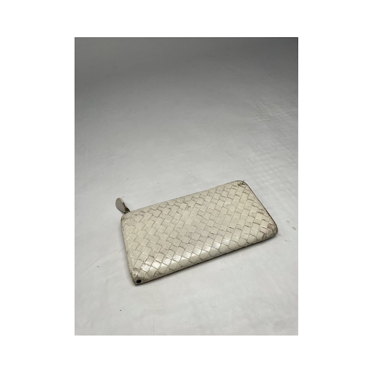 Bottega Veneta Intrecciato White Leather Wallet Size ONE SIZE - 2 Thumbnail