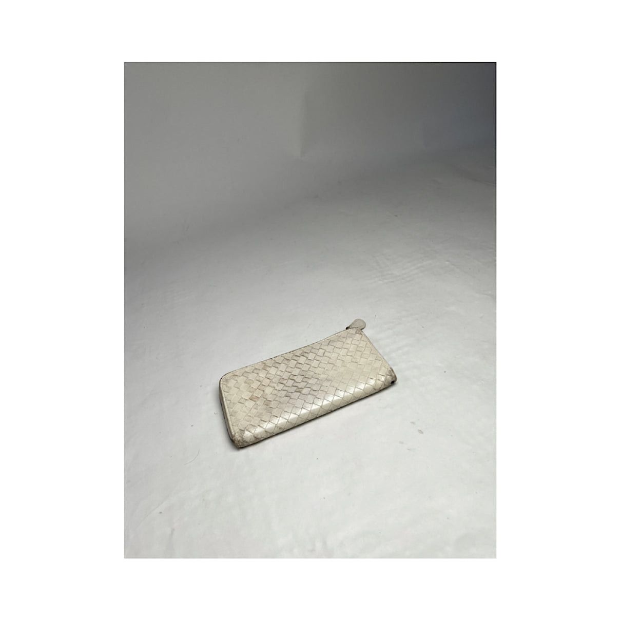 Bottega Veneta Intrecciato White Leather Wallet Size ONE SIZE - 3 Thumbnail