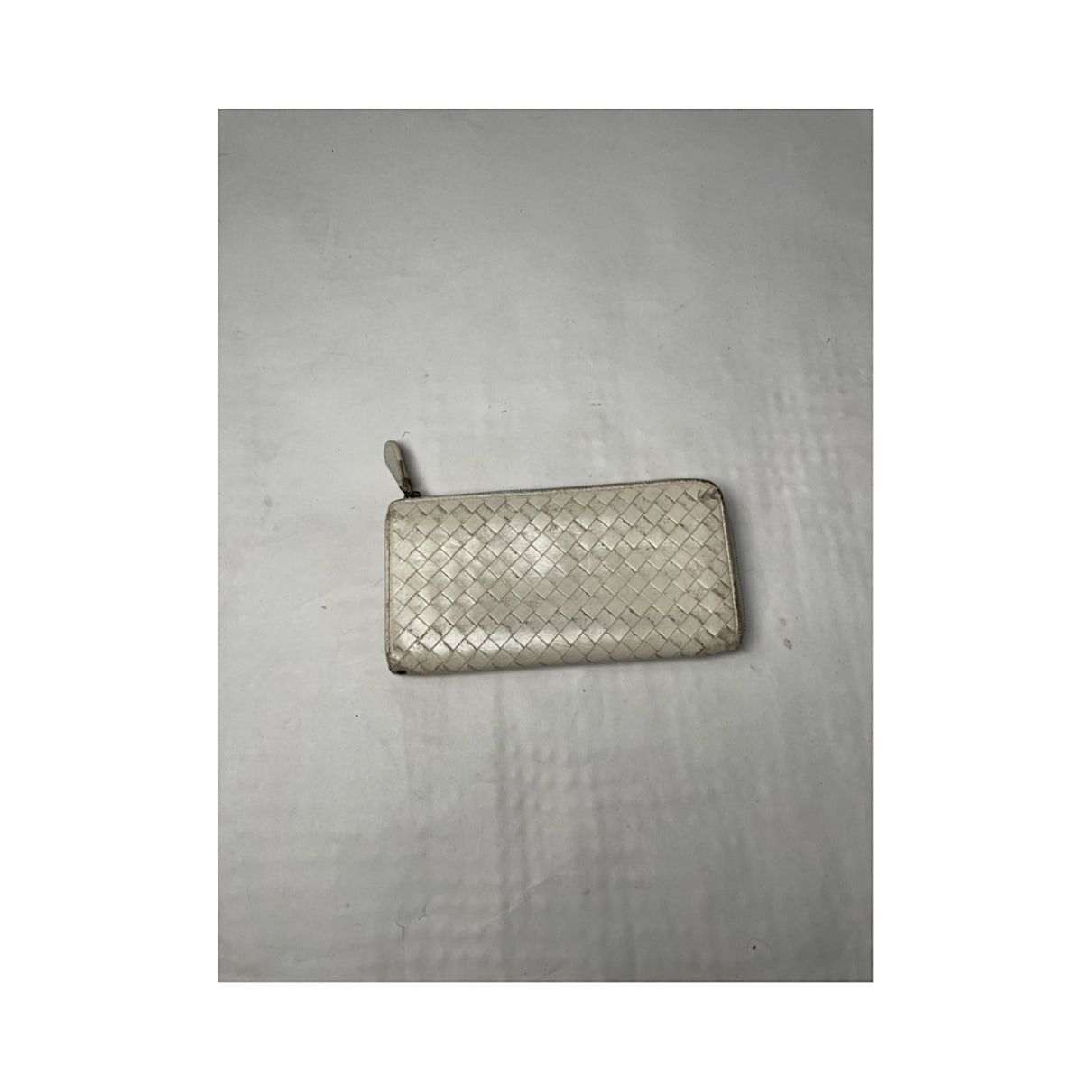 Bottega Veneta Intrecciato White Leather Wallet Size ONE SIZE - 4 Thumbnail