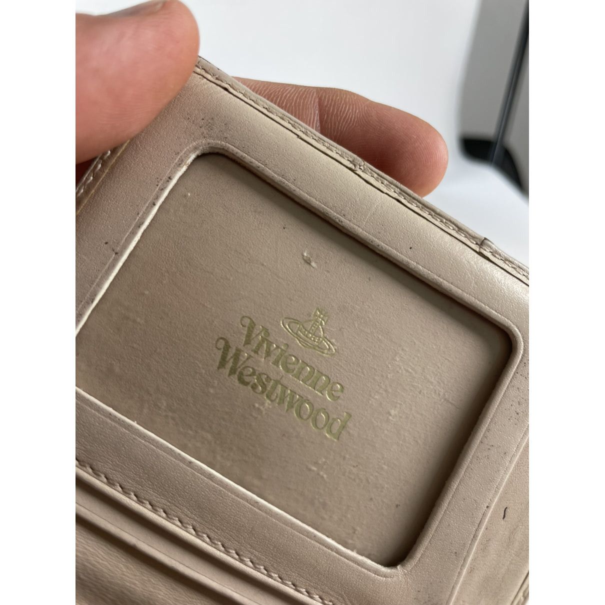 Vivienne Westwood Beige Leather Purse Size ONE SIZE - 4 Thumbnail