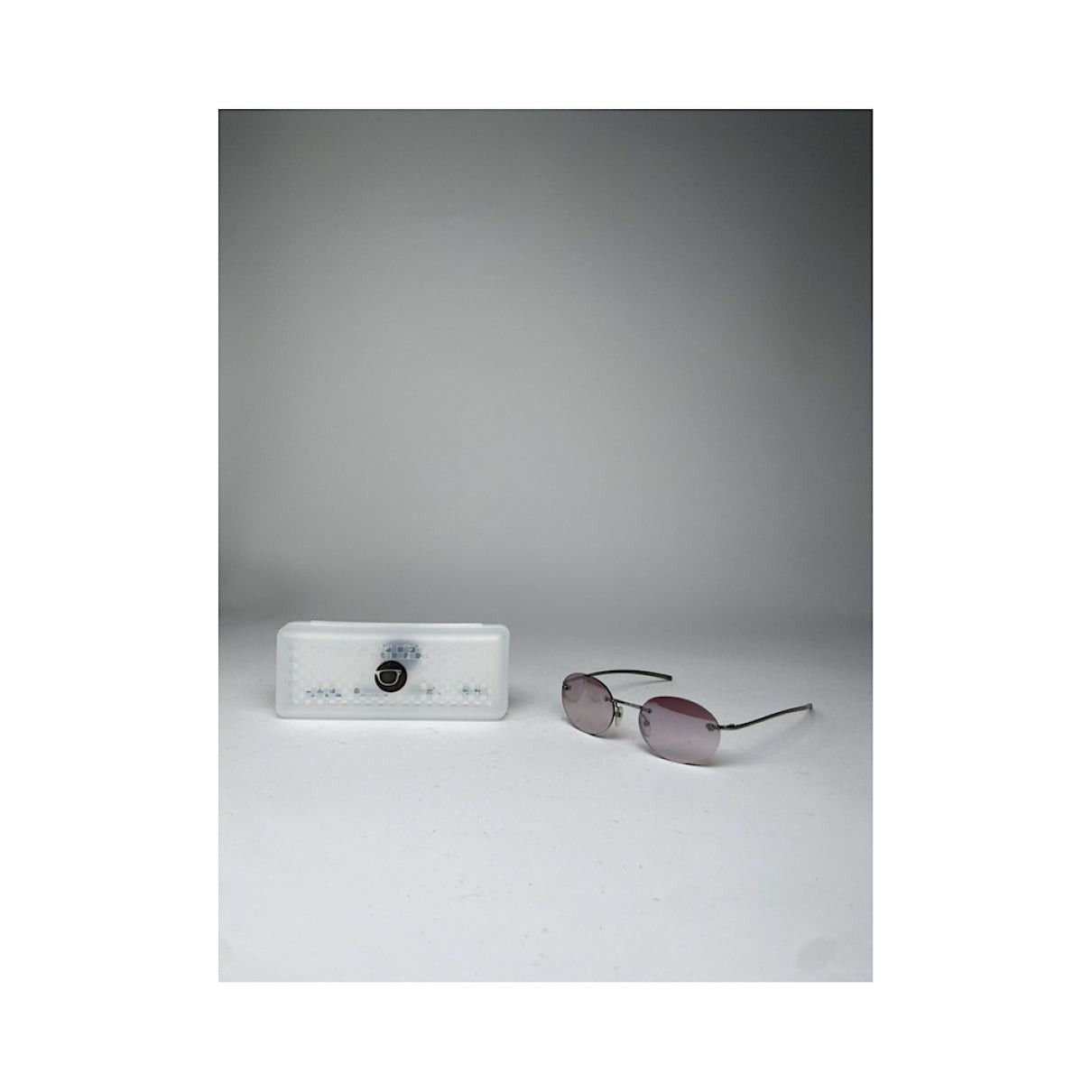 Gucci Purple Metal Sunglasses Size ONE SIZE - 2 Thumbnail