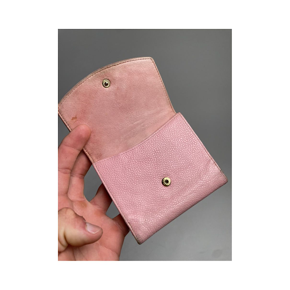 Chanel Cambon Pink Leather Wallet Size ONE SIZE - 5 Thumbnail