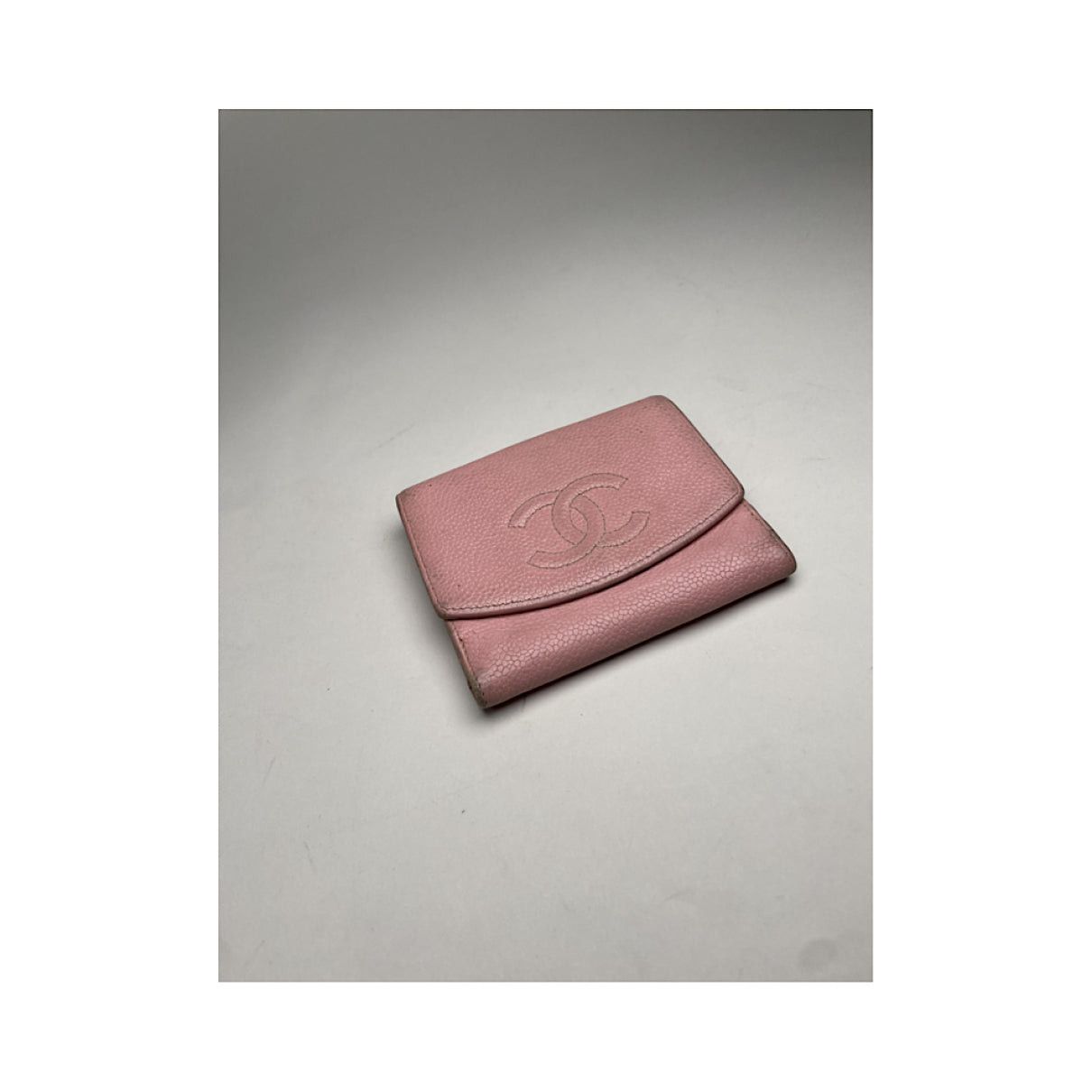Chanel Cambon Pink Leather Wallet Size ONE SIZE - 3 Thumbnail