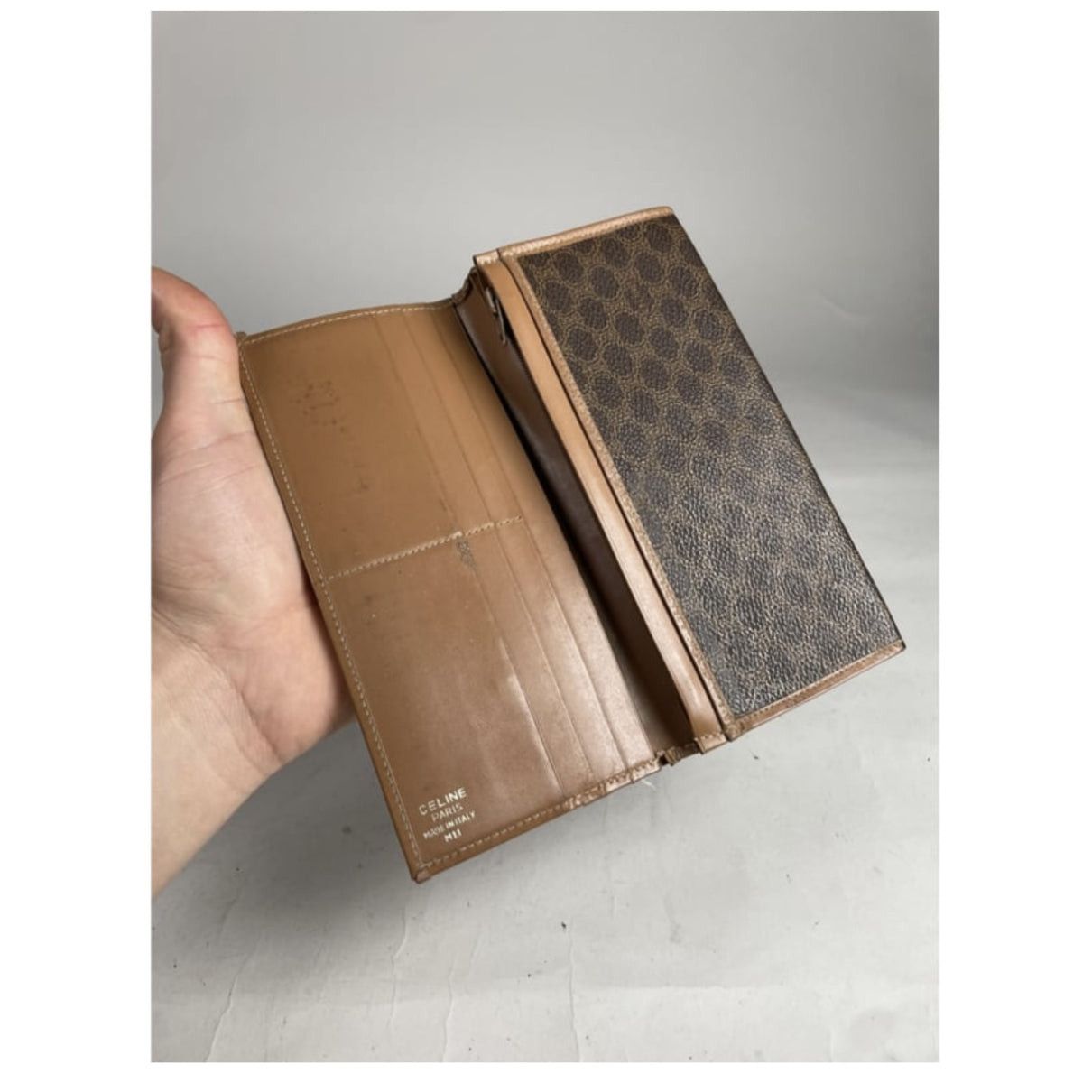 Celine Brown Leather Purse Size ONE SIZE - 4 Thumbnail