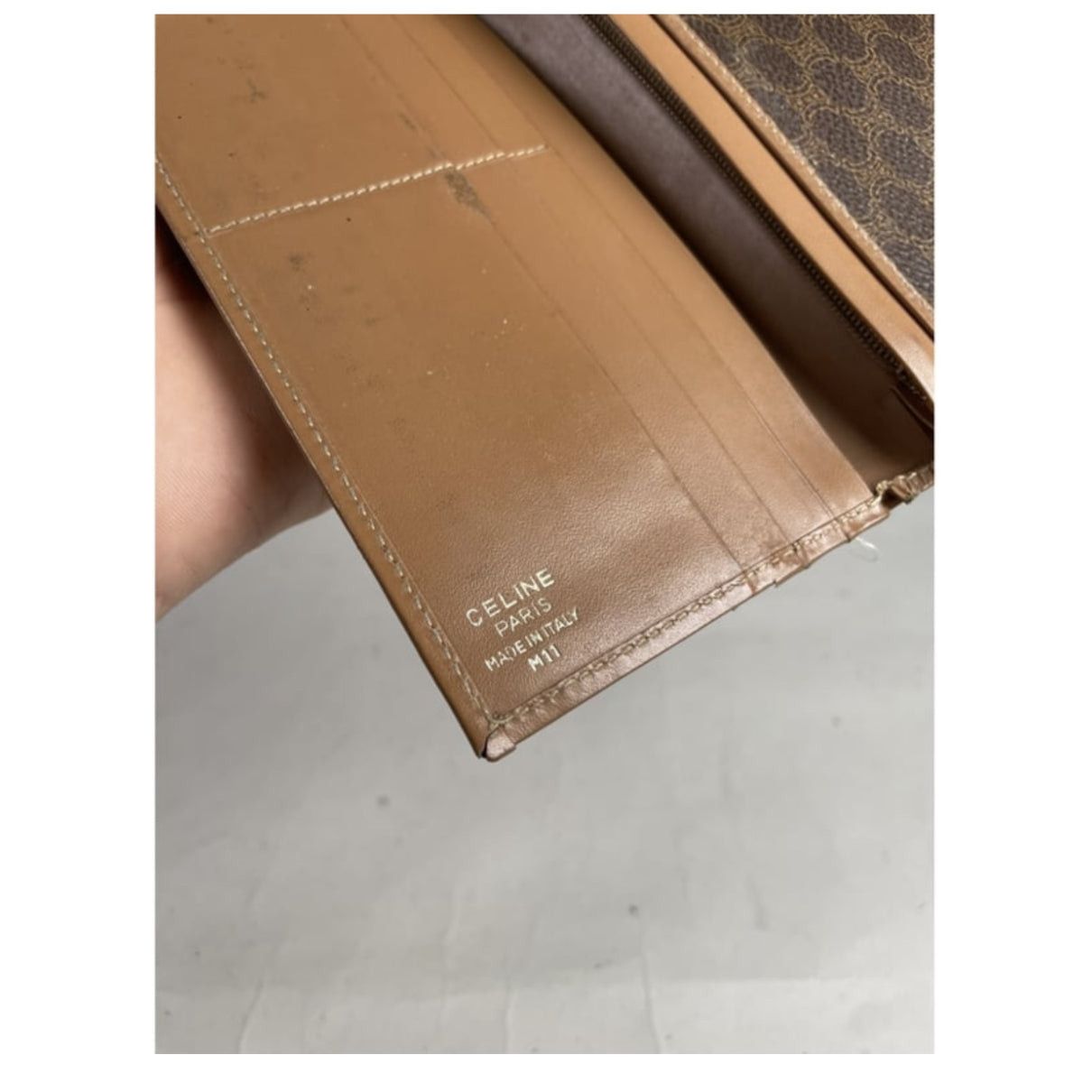 Celine Brown Leather Purse Size ONE SIZE - 5 Thumbnail
