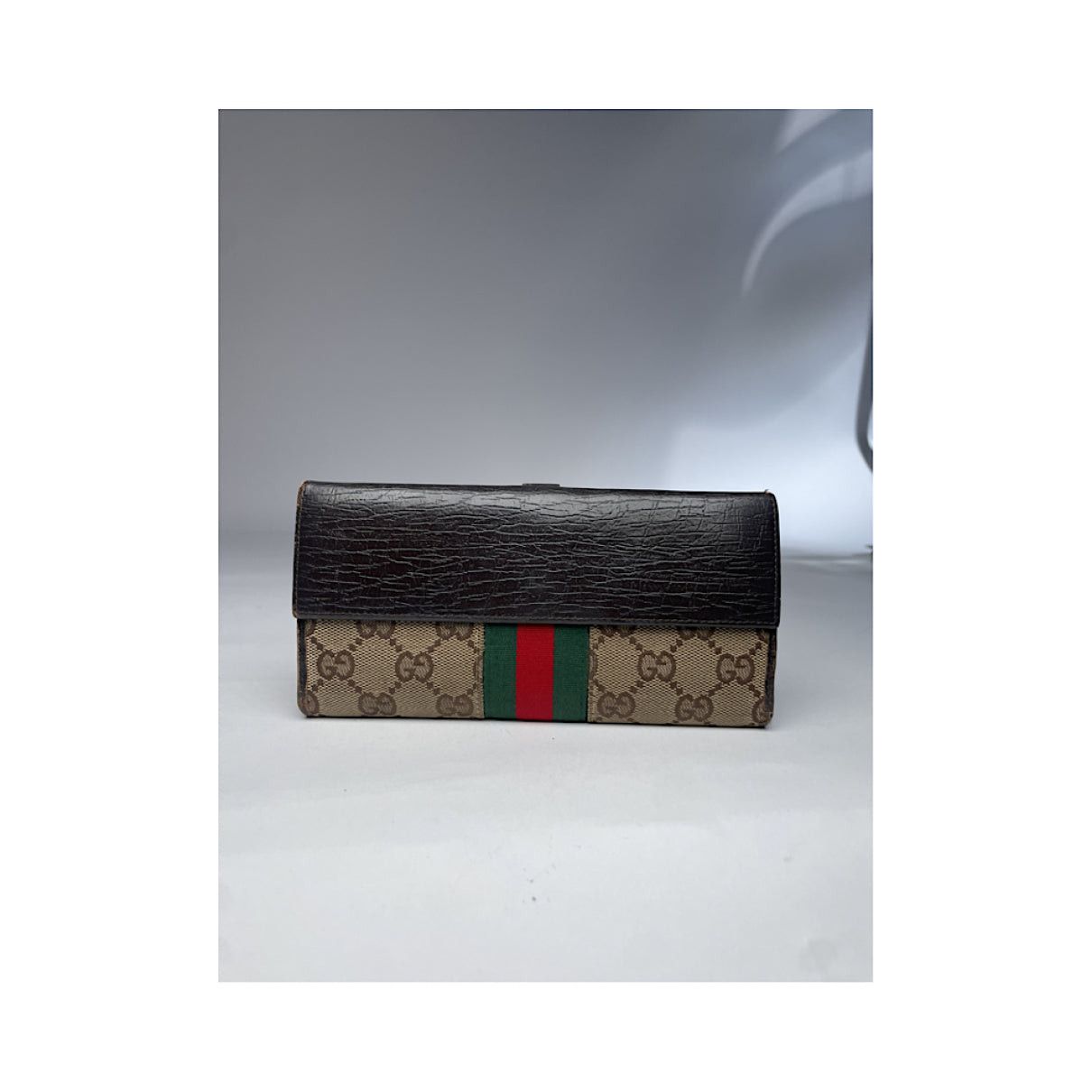 Gucci Jackie Vintage Beige Leather Wallet Size ONE SIZE - 3 Thumbnail