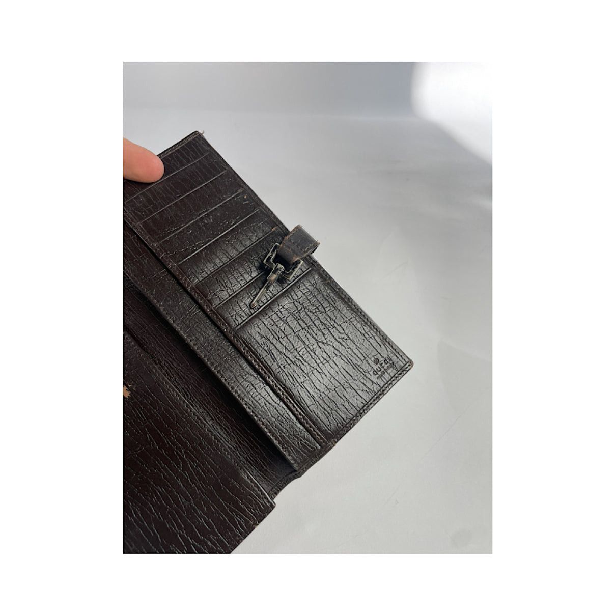 Gucci Jackie Vintage Beige Leather Wallet Size ONE SIZE - 5 Thumbnail