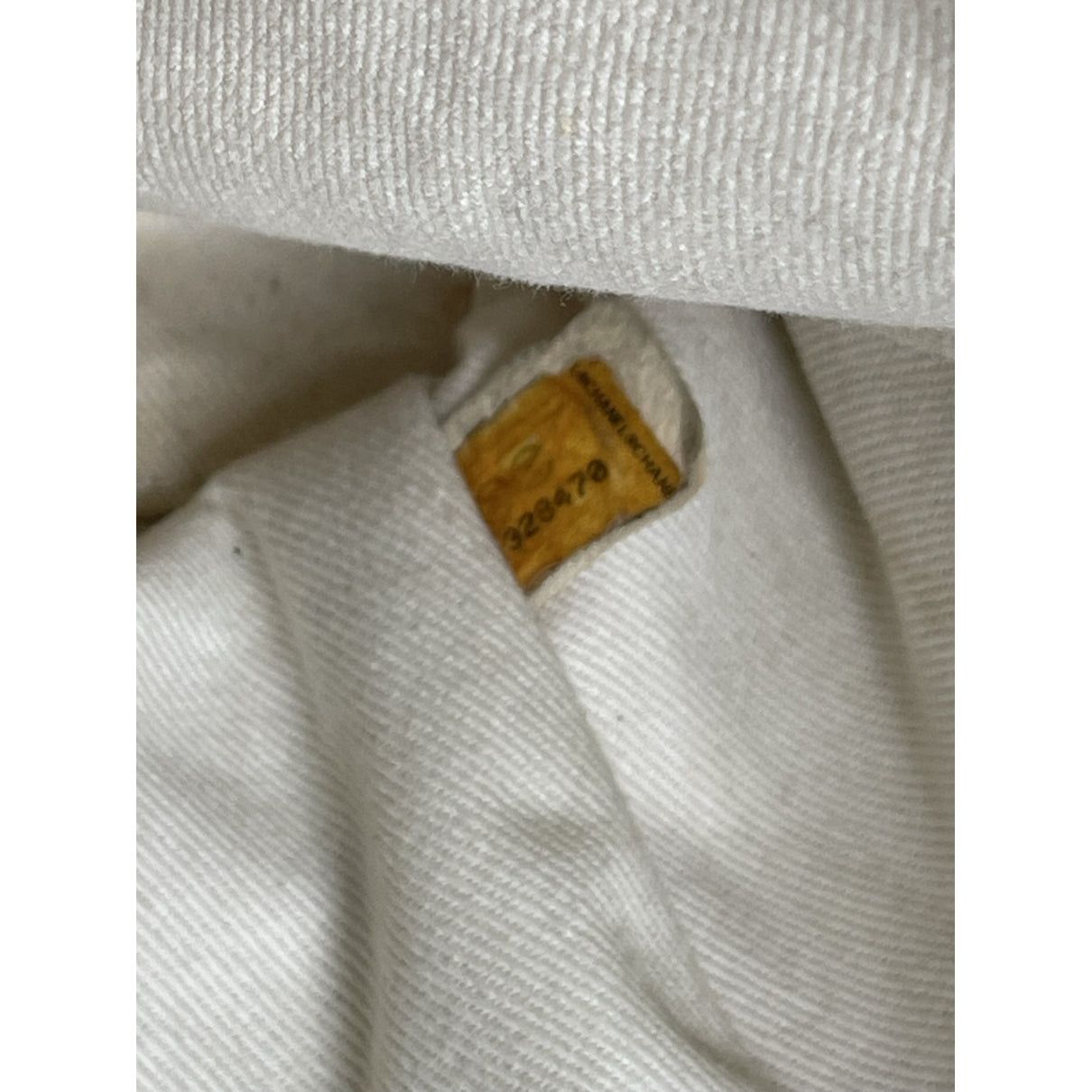 Chanel Deauville White Cotton Handbag Size ONE SIZE - 3 Thumbnail
