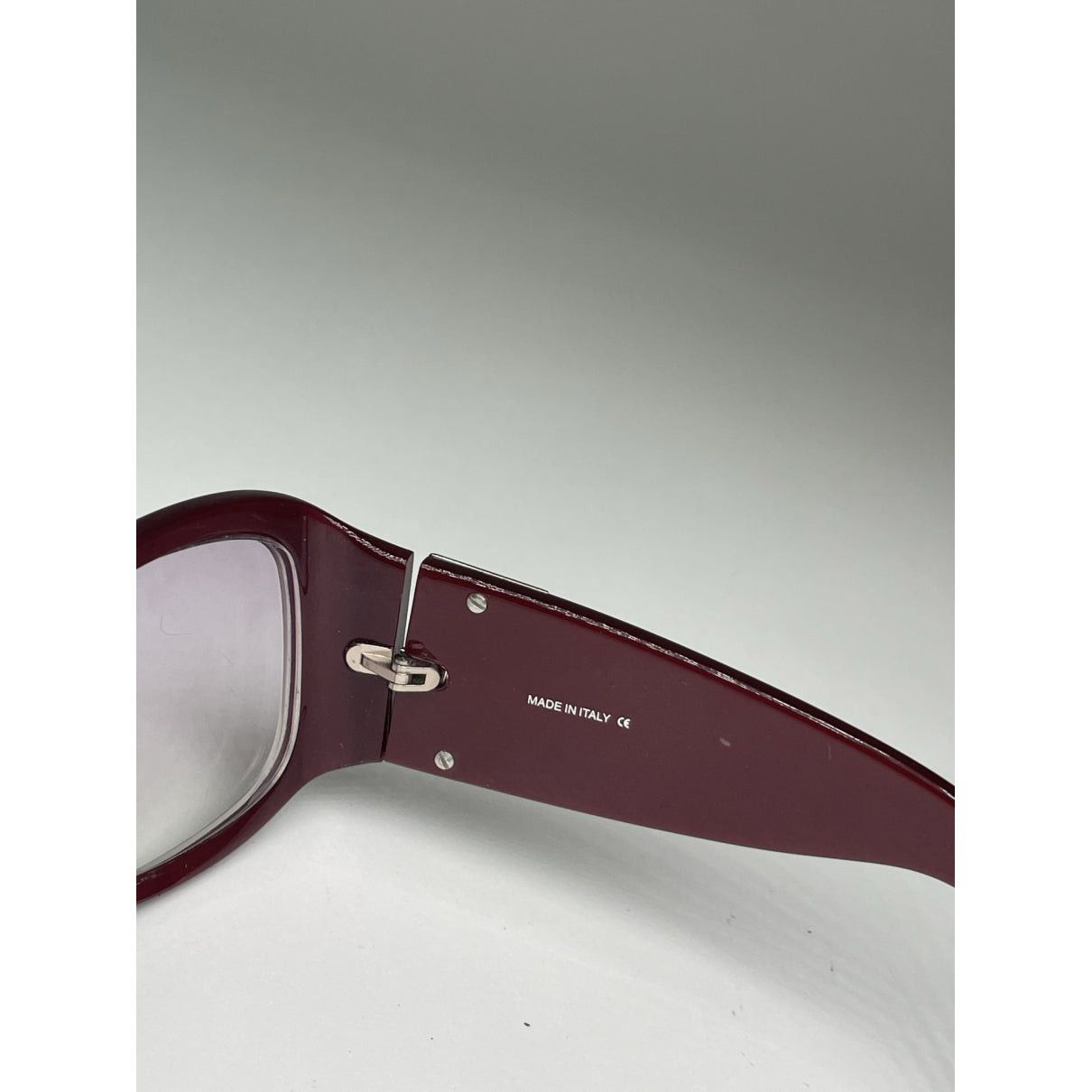Celine Purple Plastic Sunglasses Size ONE SIZE - 5 Thumbnail