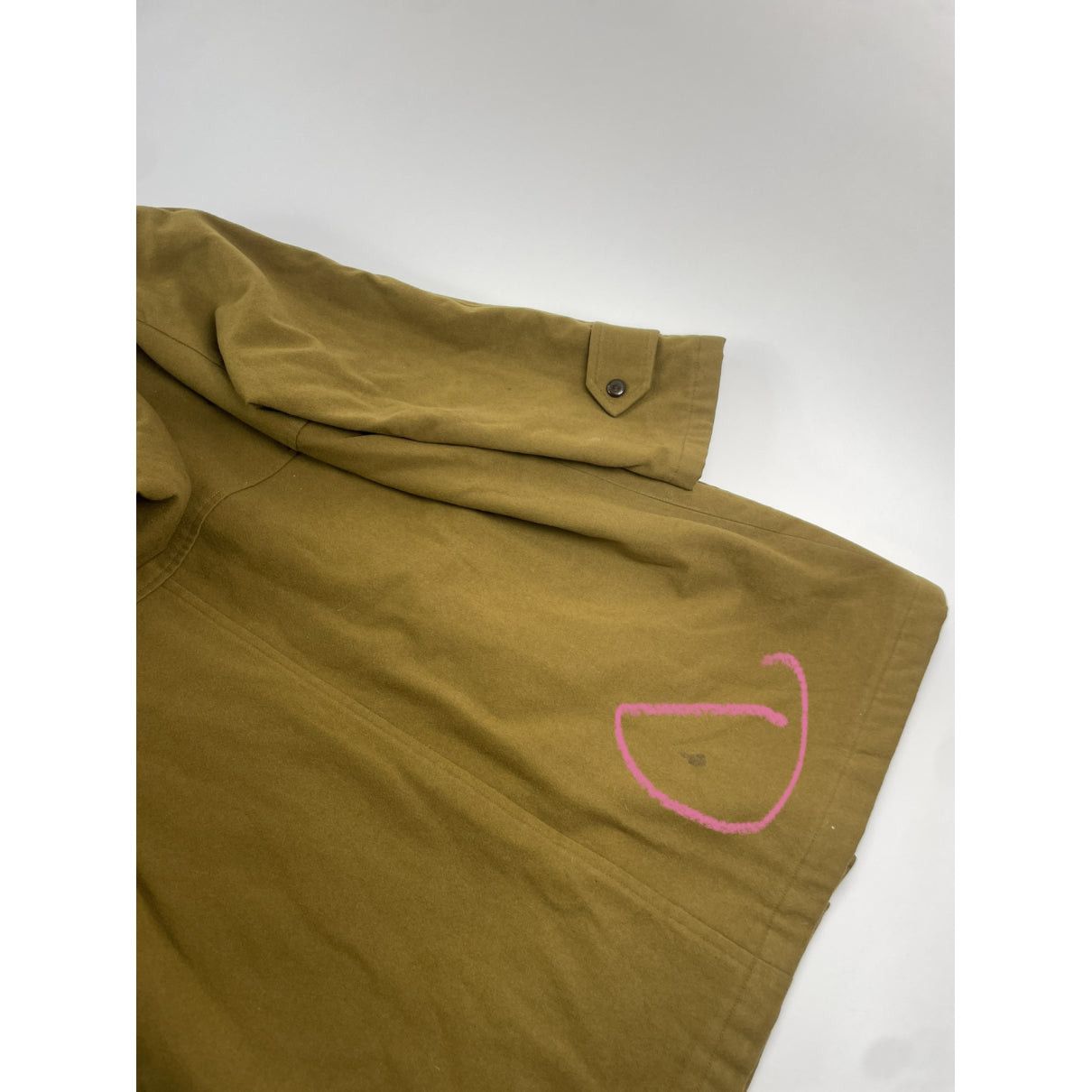 Burberry Khaki Wool Coat Size M / US 6-8 / IT 42-44 - 5 Thumbnail