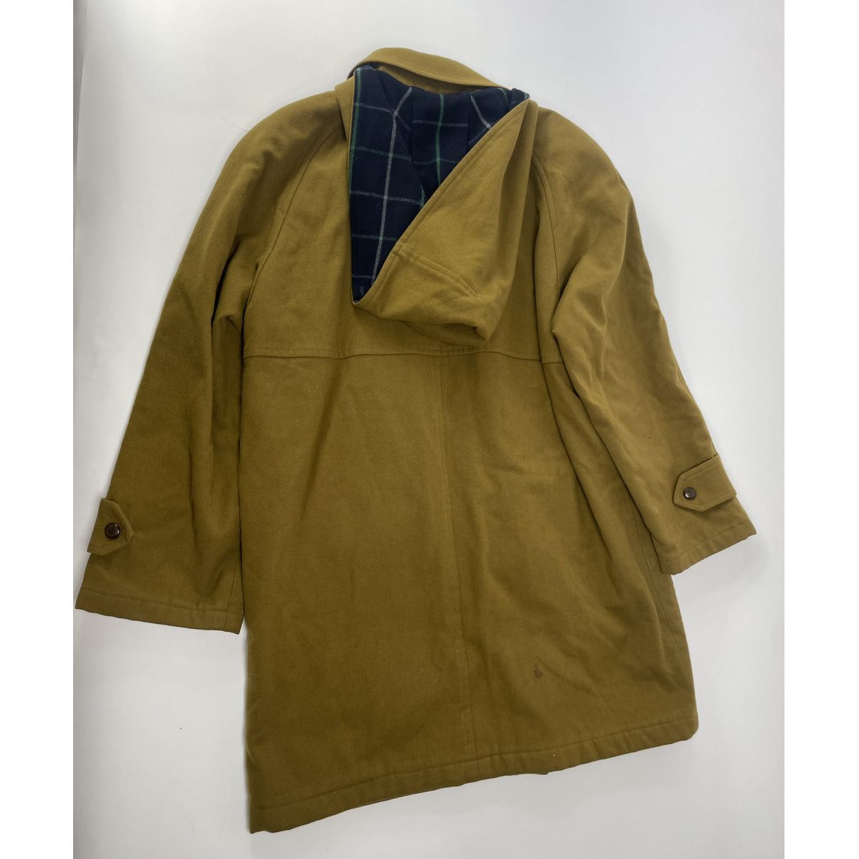 Burberry Khaki Wool Coat Size M / US 6-8 / IT 42-44 - 4 Thumbnail