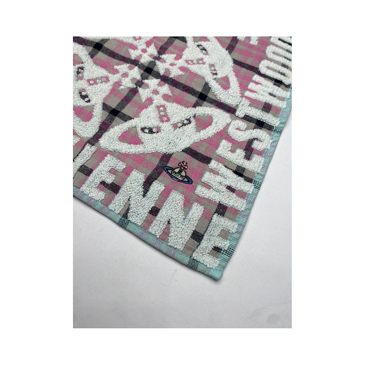 Vivienne Westwood Pink Silk Scarf Size ONE SIZE - 3 Thumbnail
