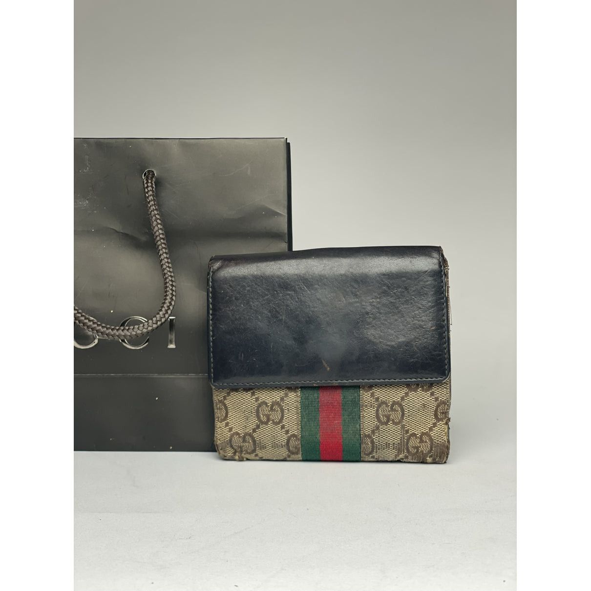 Gucci Jackie Vintage Beige Cotton Wallet Size ONE SIZE - 2 Thumbnail
