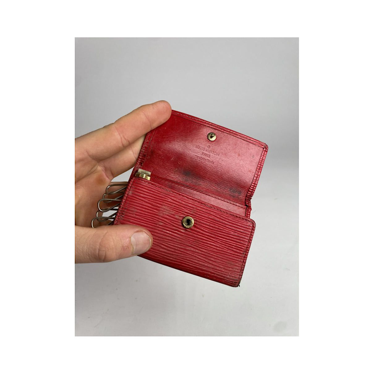 Louis Vuitton Dauphine Red Leather Purse Size ONE SIZE - 2 Thumbnail