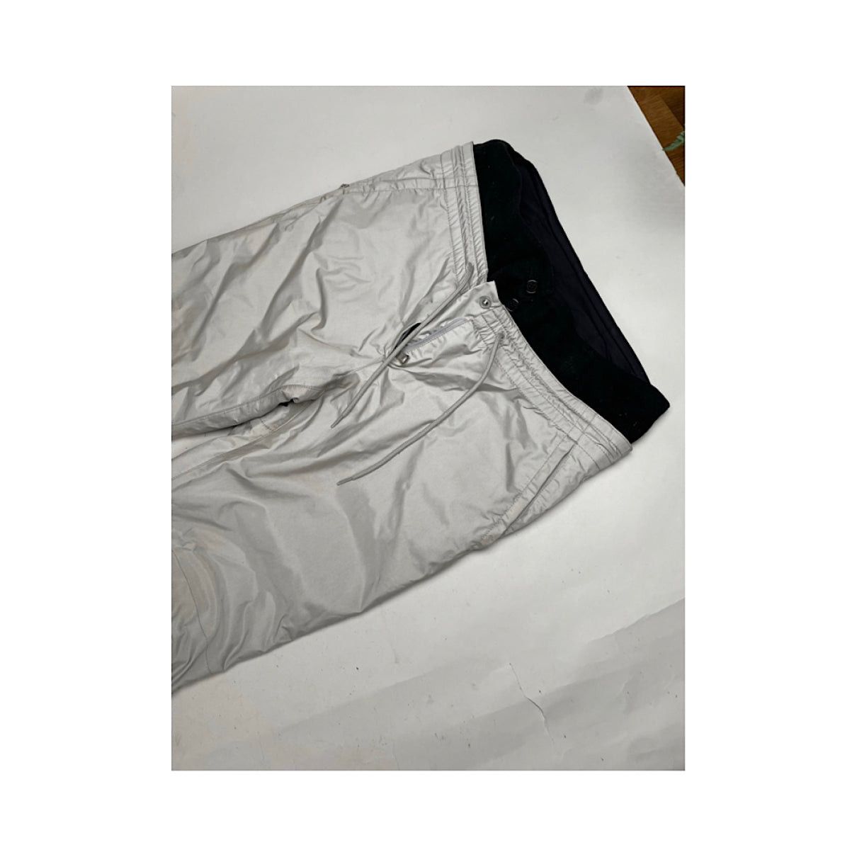 Prada Silver Polyester Trouser Size 30" / US 8 / IT 44 - 3 Thumbnail