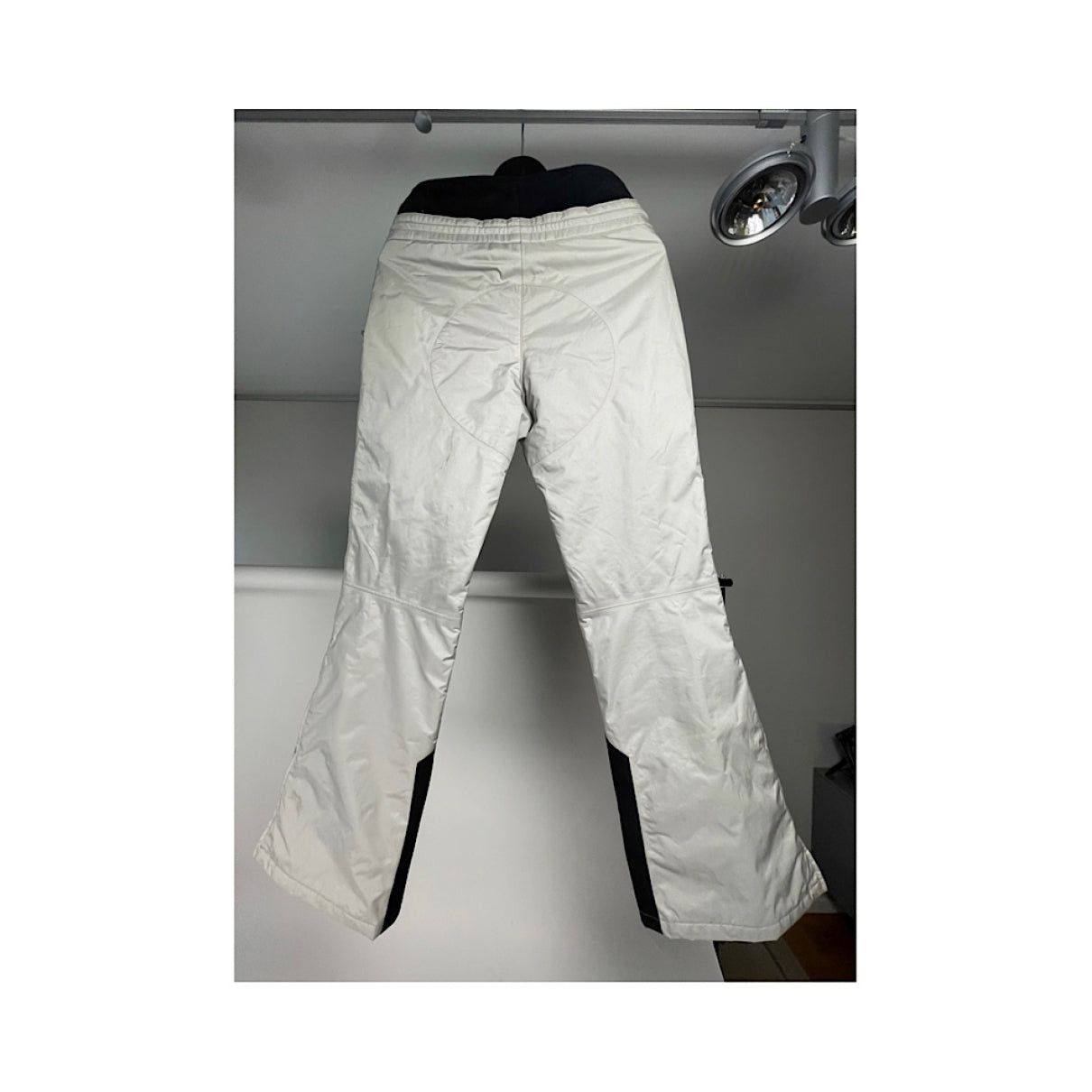 Prada Silver Polyester Trouser Size 30" / US 8 / IT 44 - 2 Thumbnail