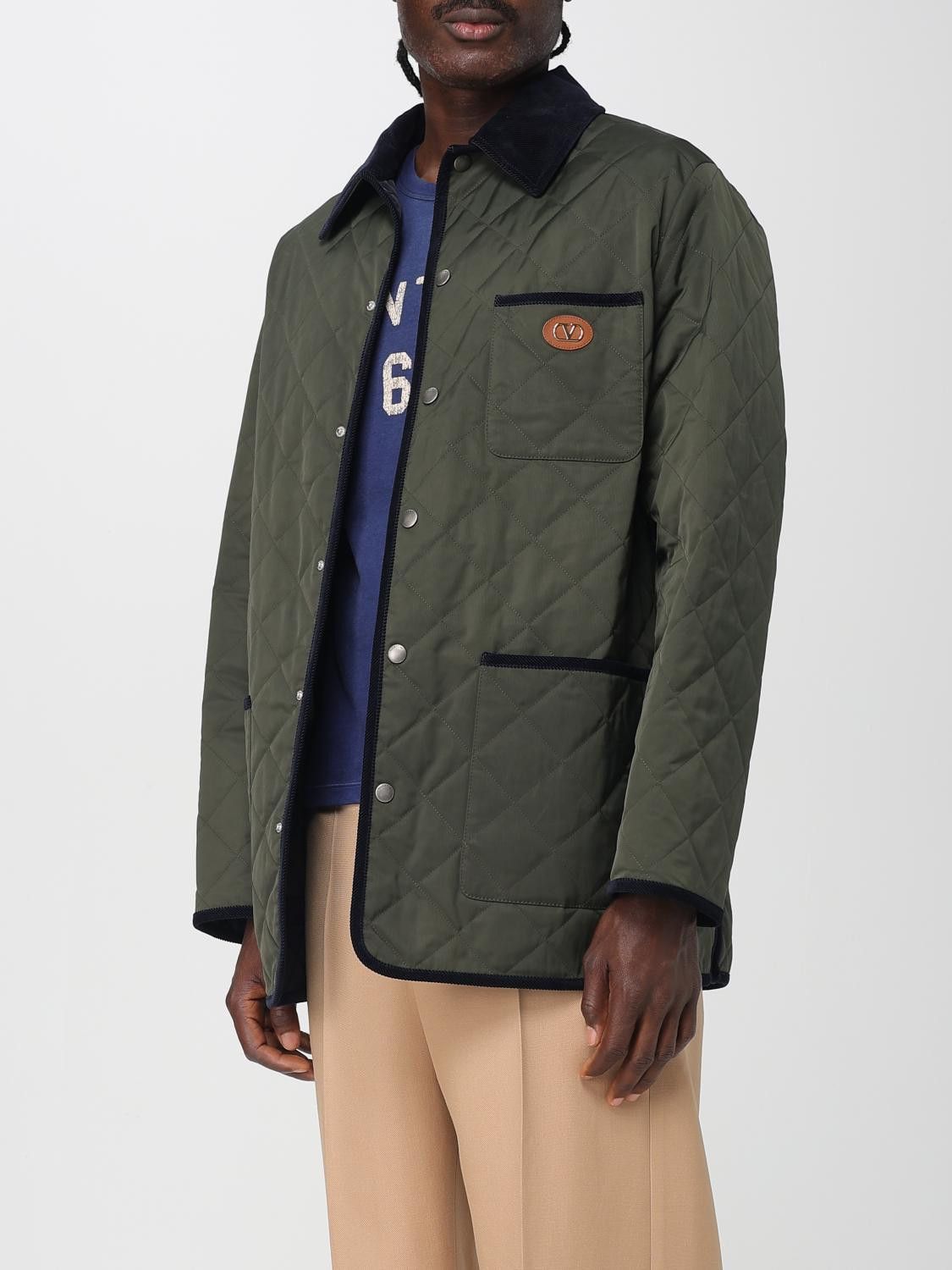 Valentino Valentino Jacket Men Olive Size US S / EU 44-46 / 1 - 4 Thumbnail
