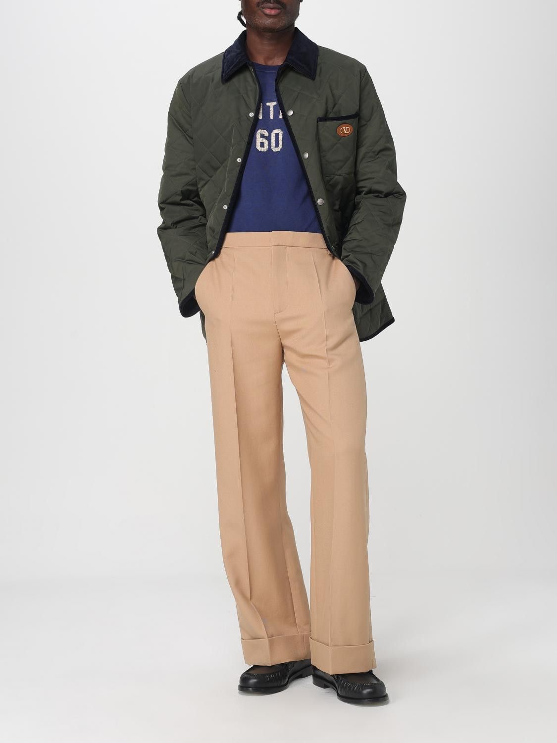 Valentino Valentino Jacket Men Olive Size US L / EU 52-54 / 3 - 2 Thumbnail