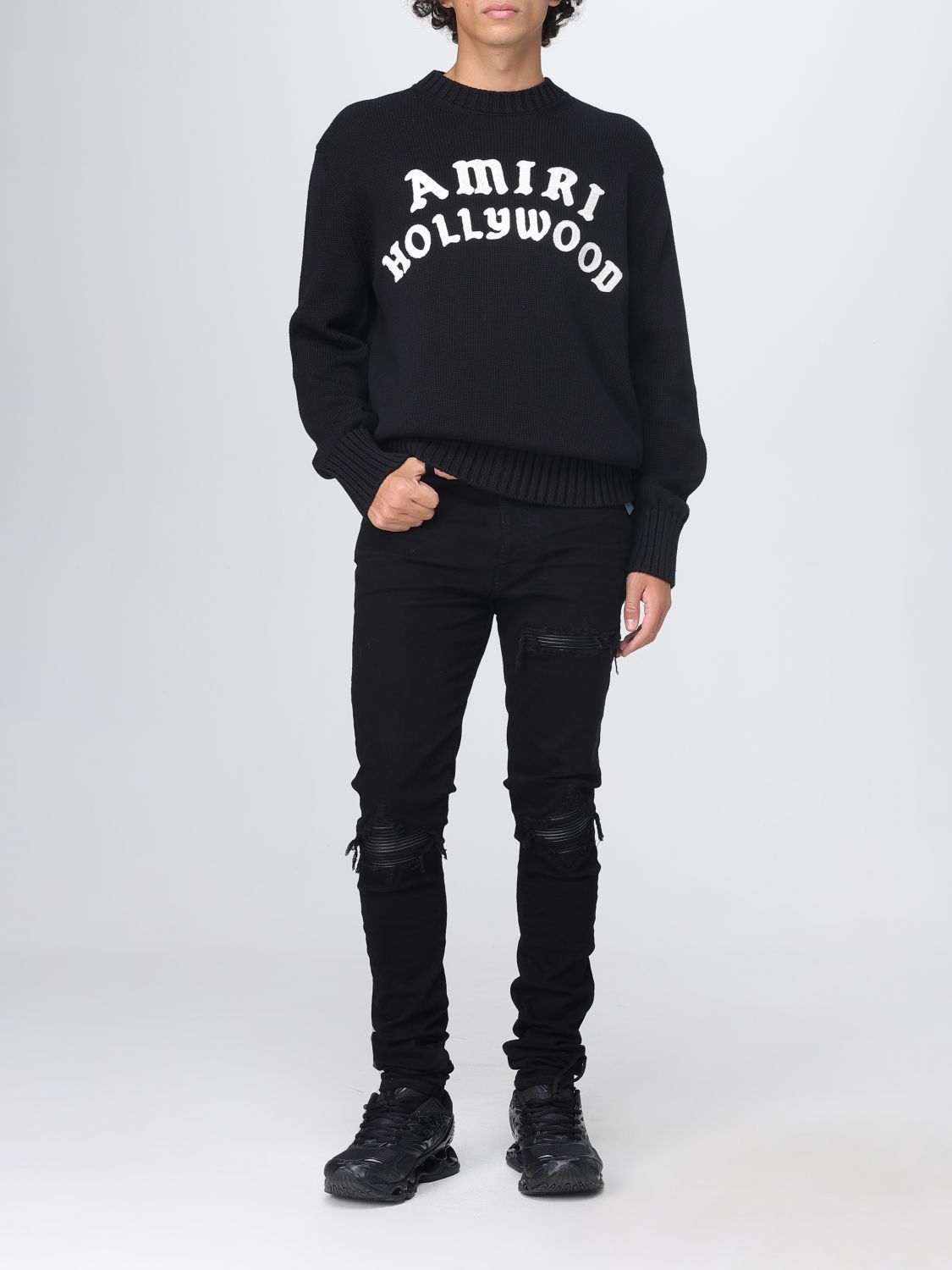 Amiri Amiri Sweater Men Black Size US XL / EU 56 / 4 - 2 Thumbnail