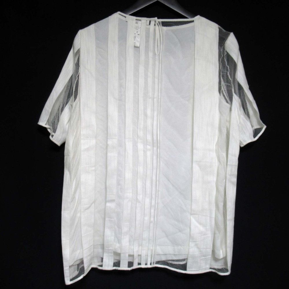 Other Other FABIANA FILIPPI Stripe Mesh Pullover Others Tops DUTY FREE for USA Size ONE SIZE - 2 Thumbnail