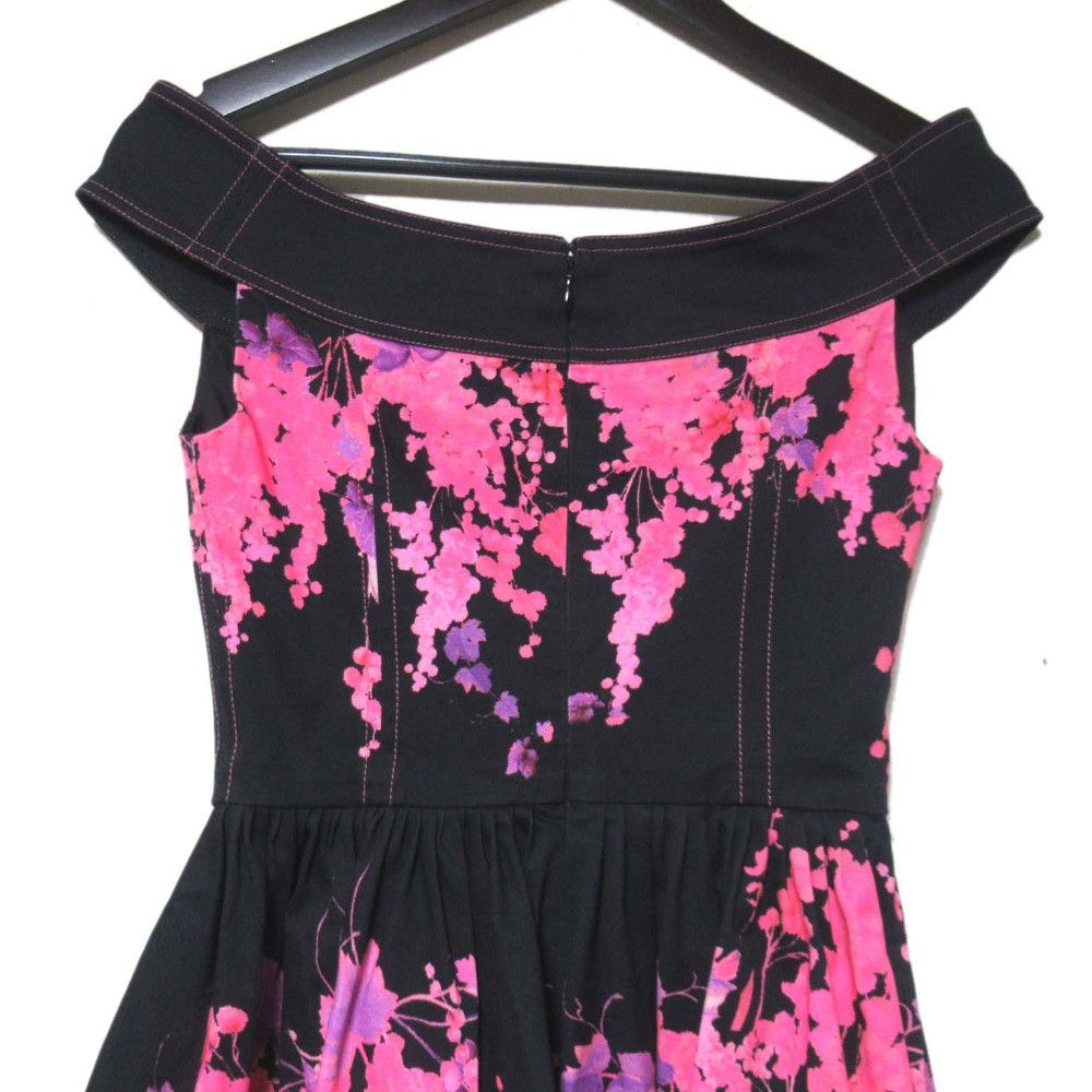 Other Other Blumarine Flower Pattern Sleeveless Fringe Hem Dress Others Dresses DUTY FREE for USA Size ONE SIZE - 4 Thumbnail