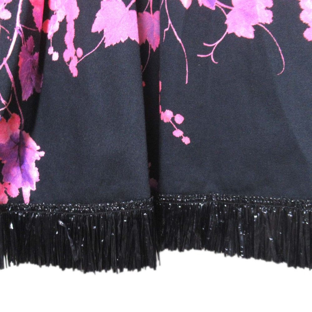Other Other Blumarine Flower Pattern Sleeveless Fringe Hem Dress Others Dresses DUTY FREE for USA Size ONE SIZE - 5 Thumbnail