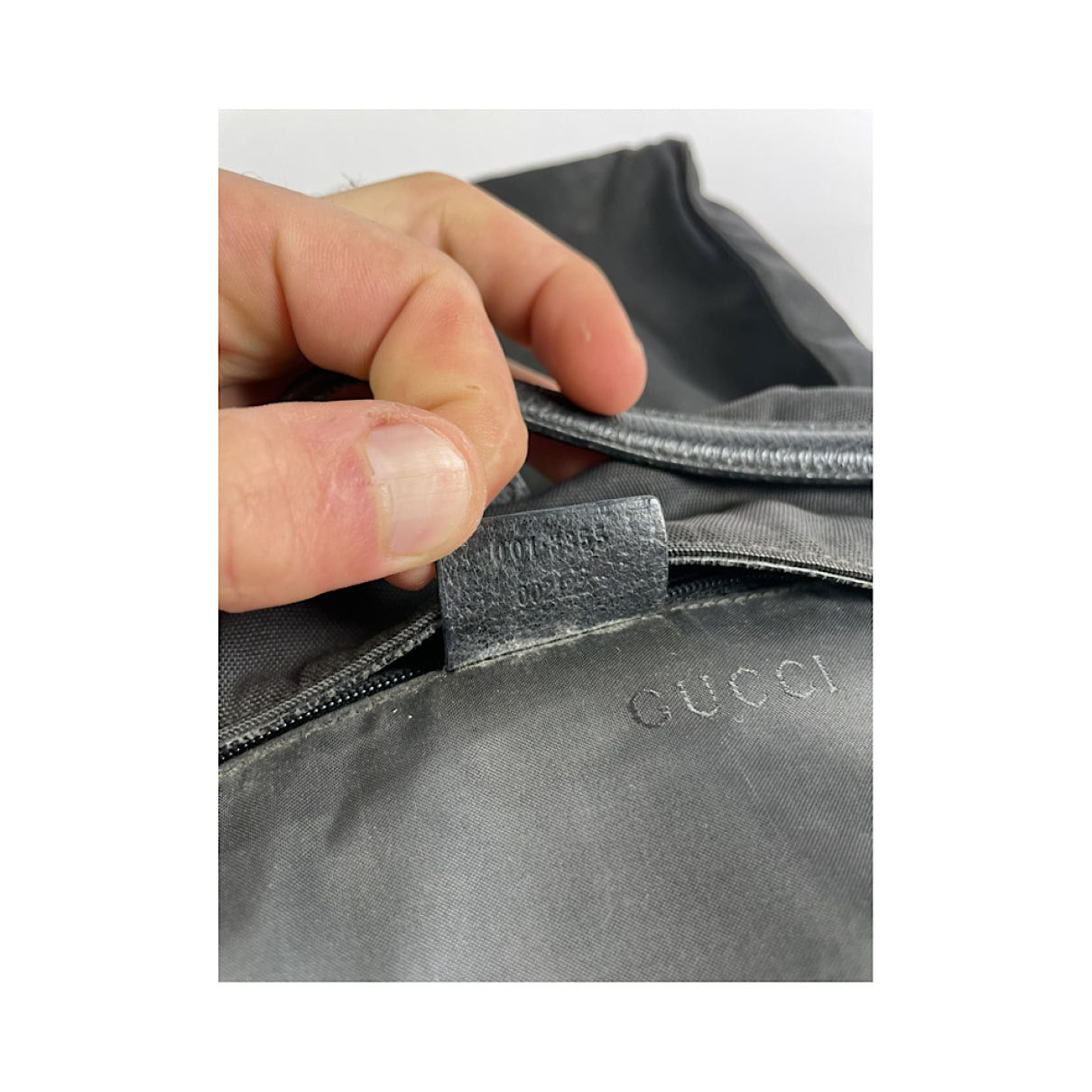 Gucci Jackie Vintage Black Polyester Handbag Size ONE SIZE - 3 Thumbnail