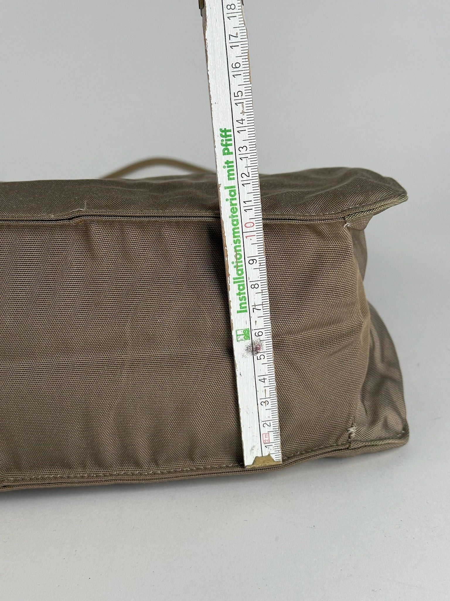 Gucci Vintage Canvas Bag Khaki Size ONE SIZE - 10 Thumbnail
