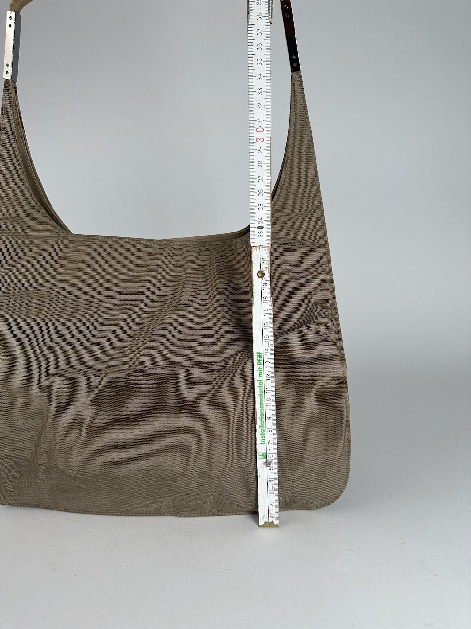 Gucci Vintage Canvas Bag Khaki Size ONE SIZE - 12 Thumbnail