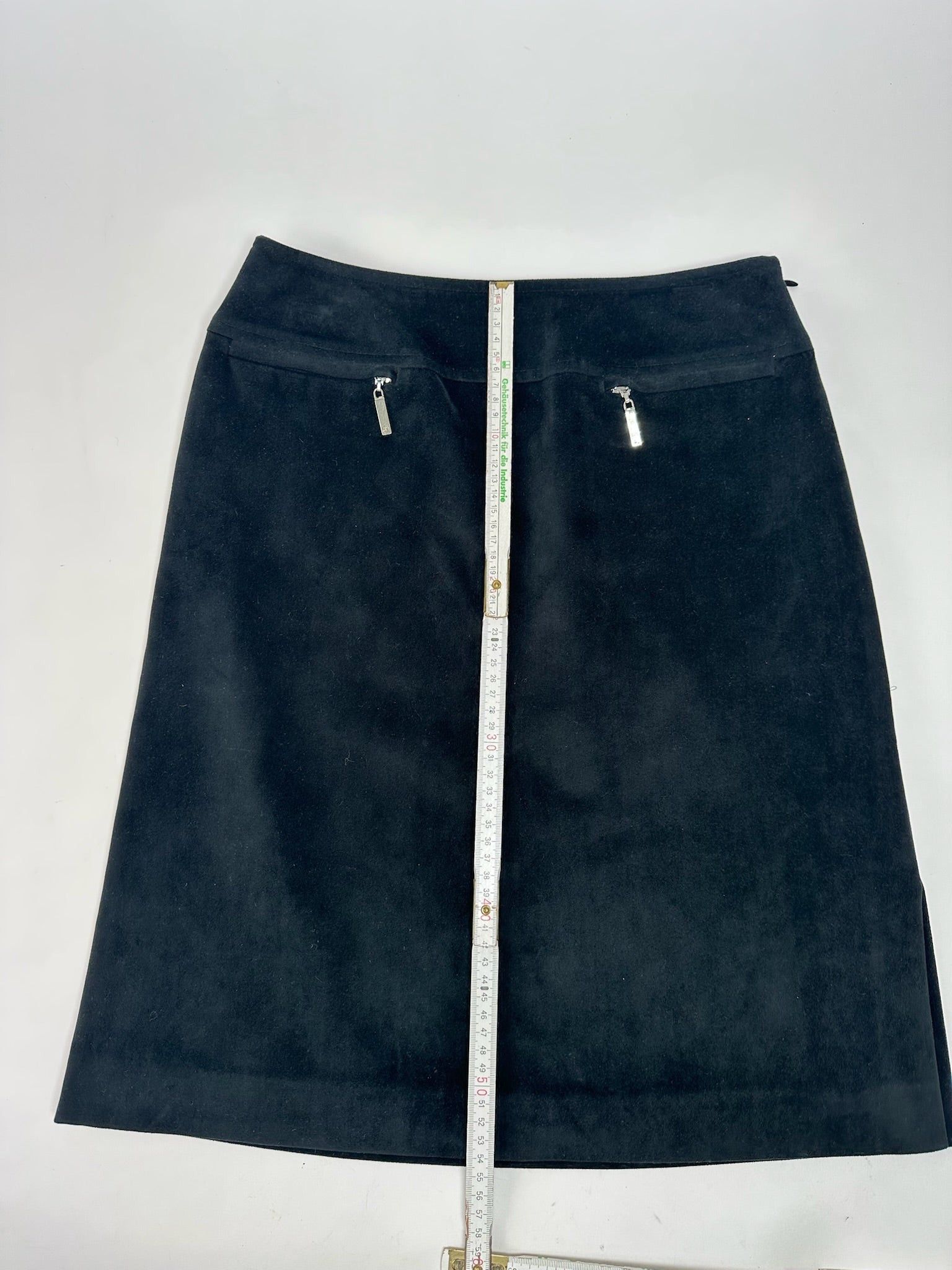 Courreges Vintage Skirt Black Size 30" / US 8 / IT 44 - 7 Thumbnail