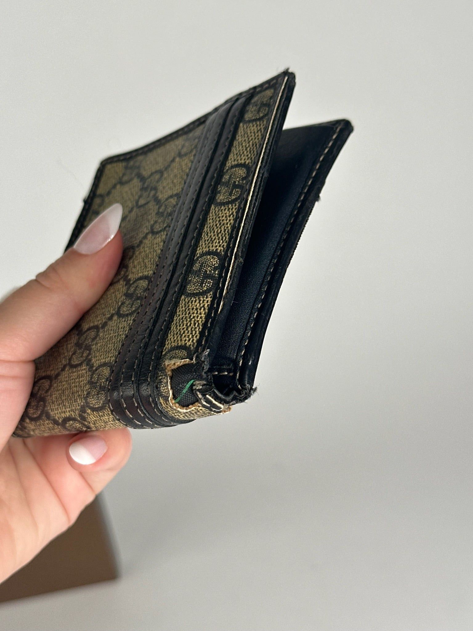 Gucci Vintage Ophidia Monogram Leather Wallet Size ONE SIZE - 6 Thumbnail