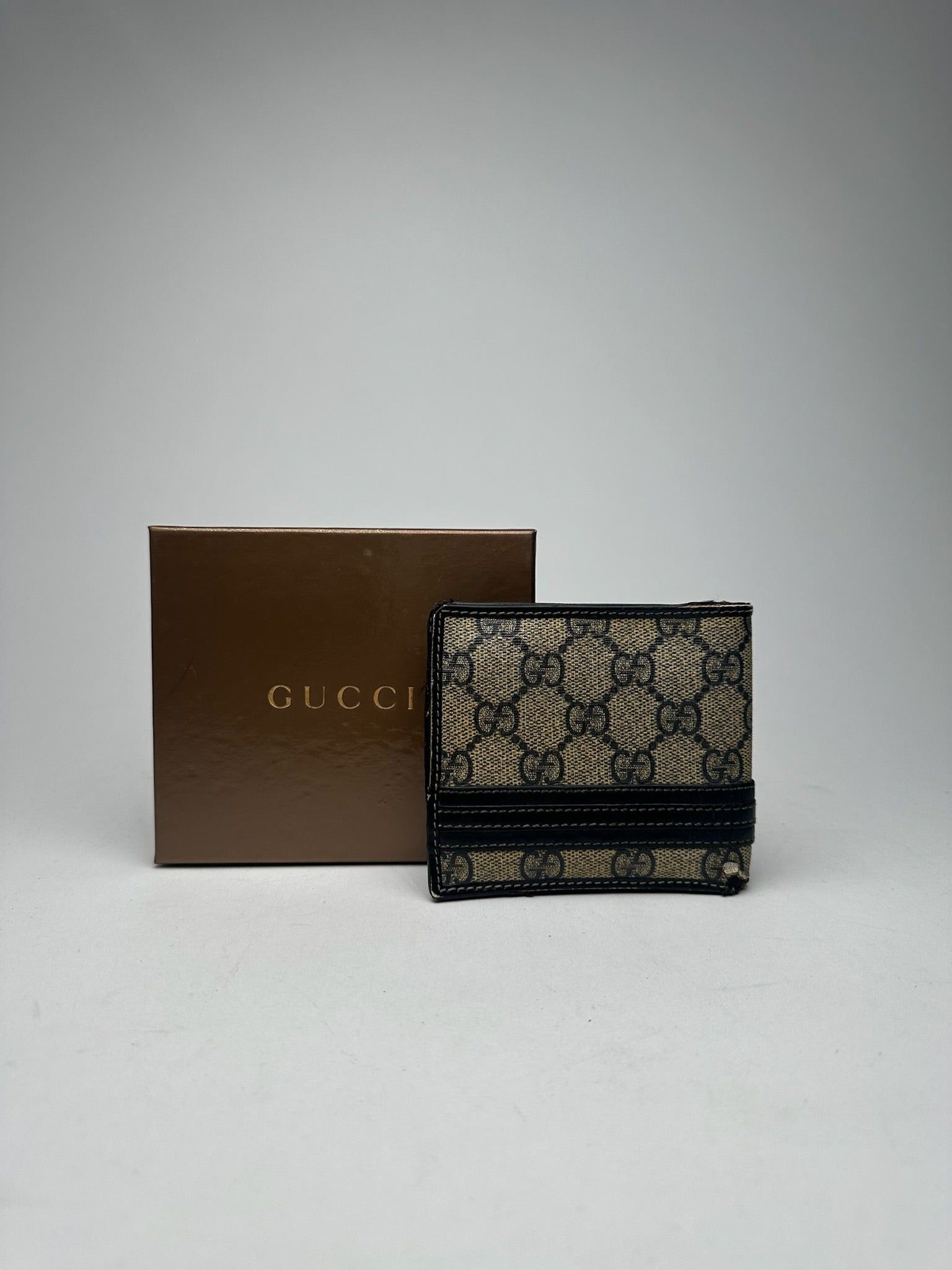 Gucci Vintage Ophidia Monogram Leather Wallet Size ONE SIZE - 3 Thumbnail