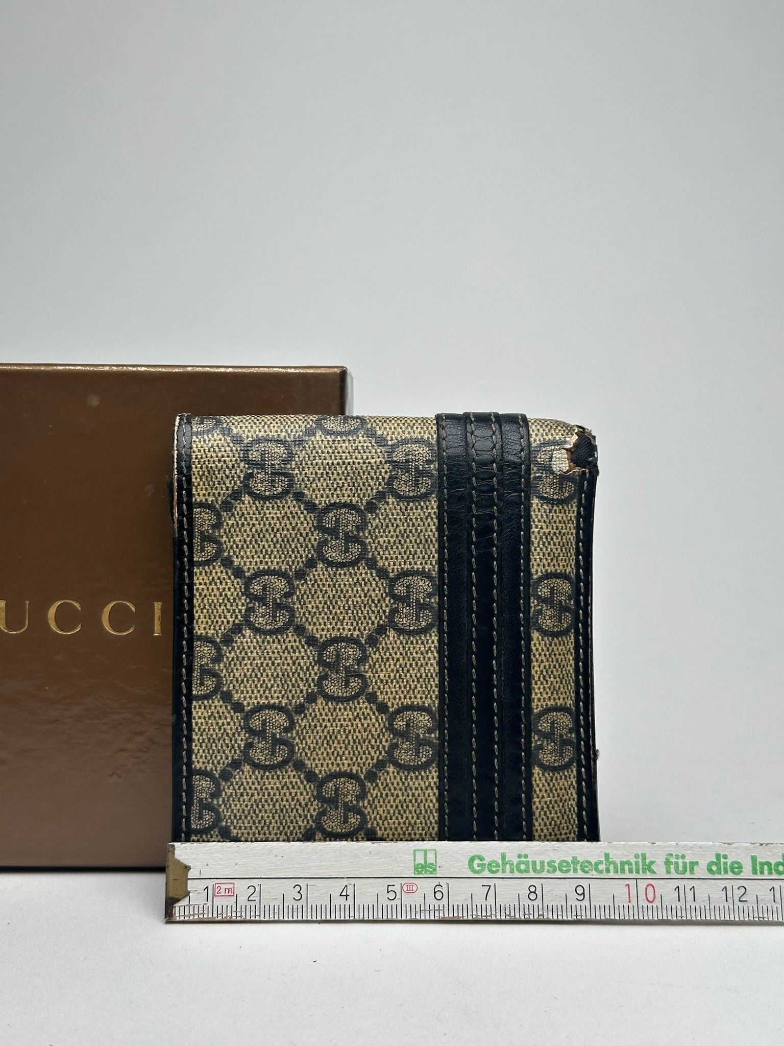 Gucci Vintage Ophidia Monogram Leather Wallet Size ONE SIZE - 12 Thumbnail