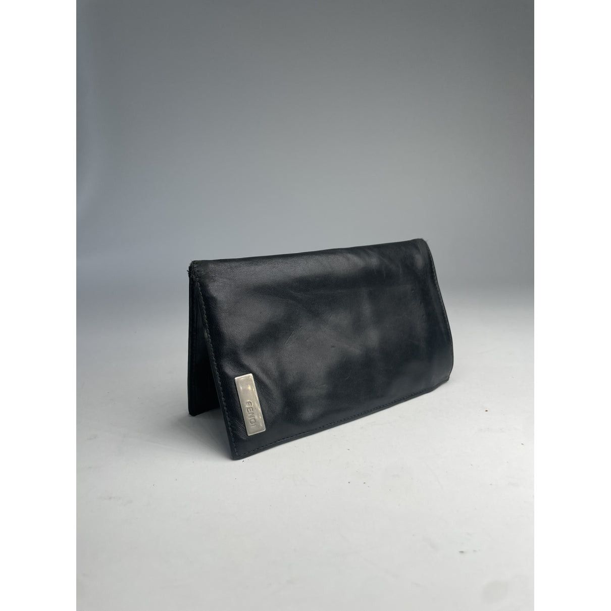 Fendi Black Leather Purse Size ONE SIZE - 2 Thumbnail