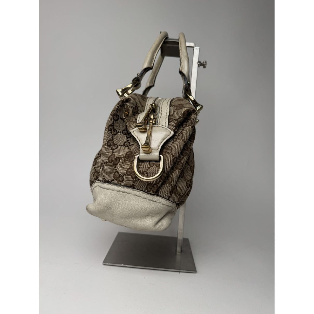 Gucci Jackie Vintage Beige Cloth Handbag Size ONE SIZE - 5 Thumbnail