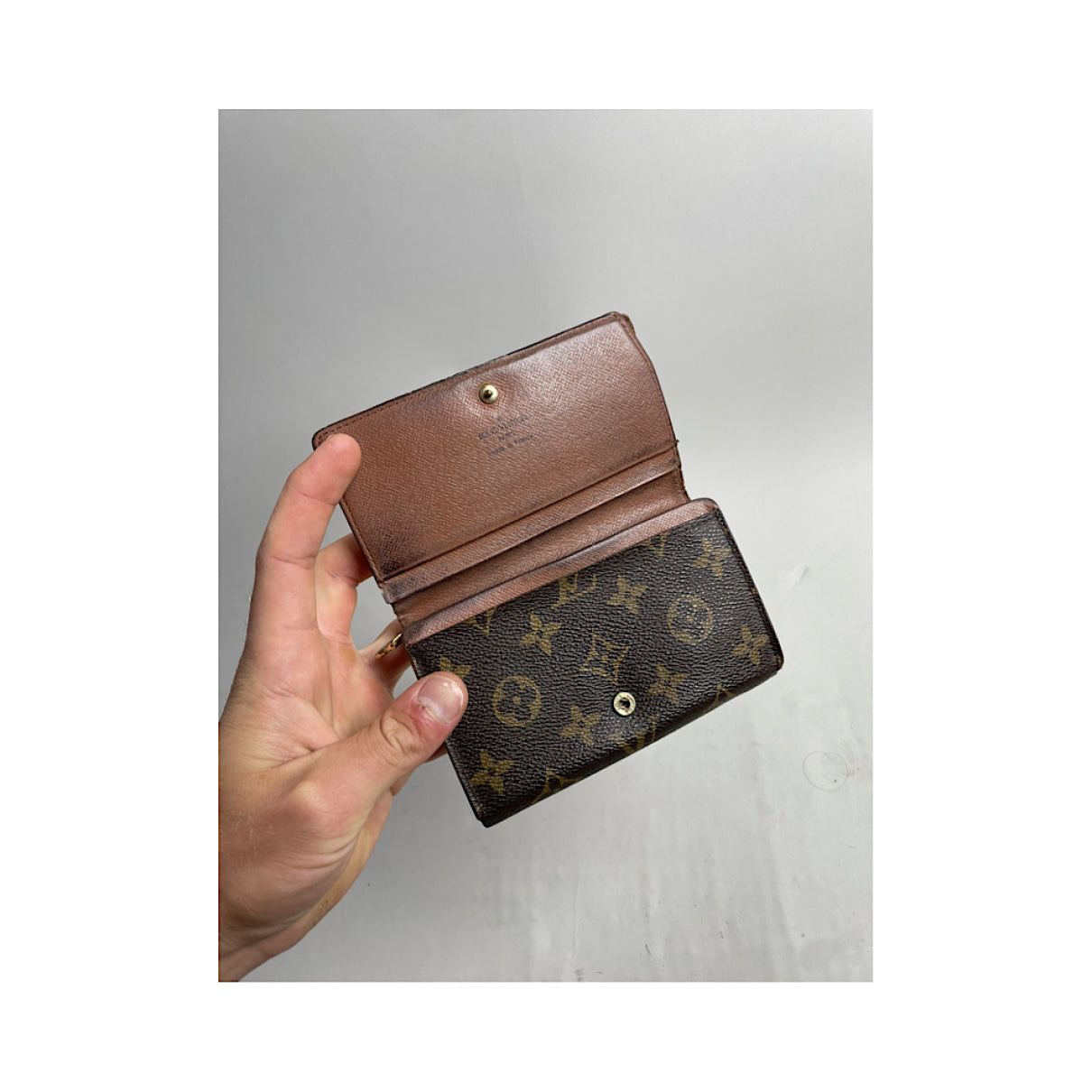 Louis Vuitton Flore Brown Leather Wallet Size ONE SIZE - 4 Thumbnail