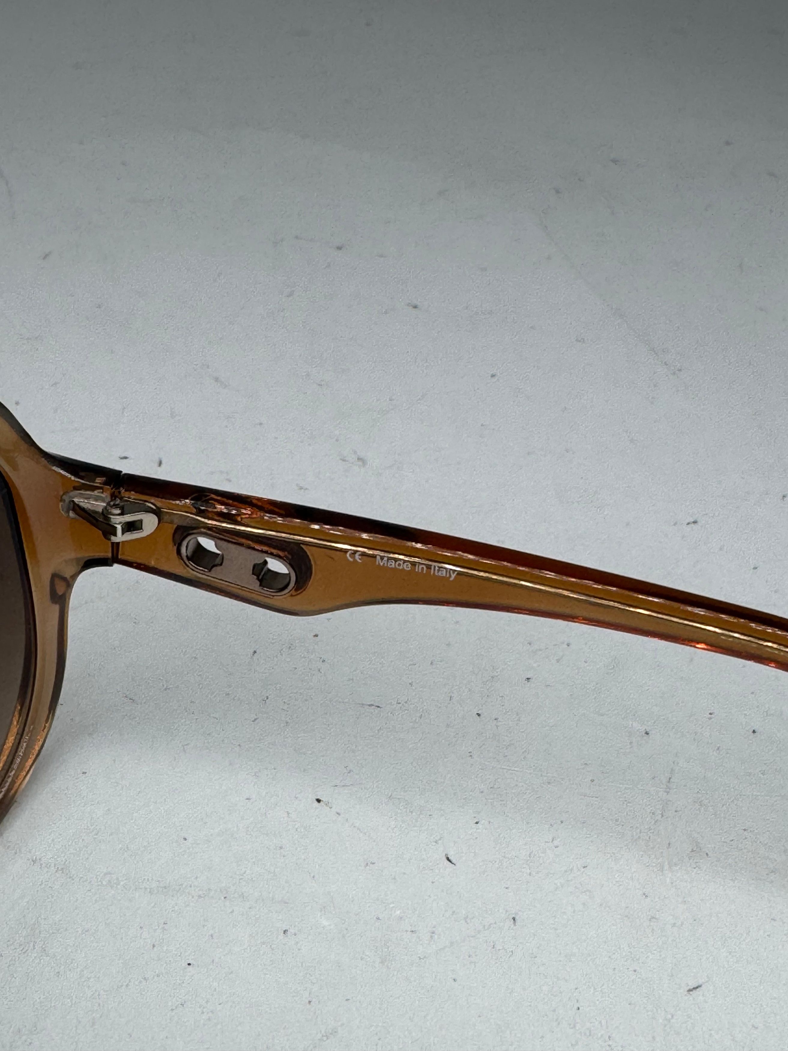 Celine Vintage Paris Overd sunglasses Brown Size ONE SIZE - 3 Thumbnail