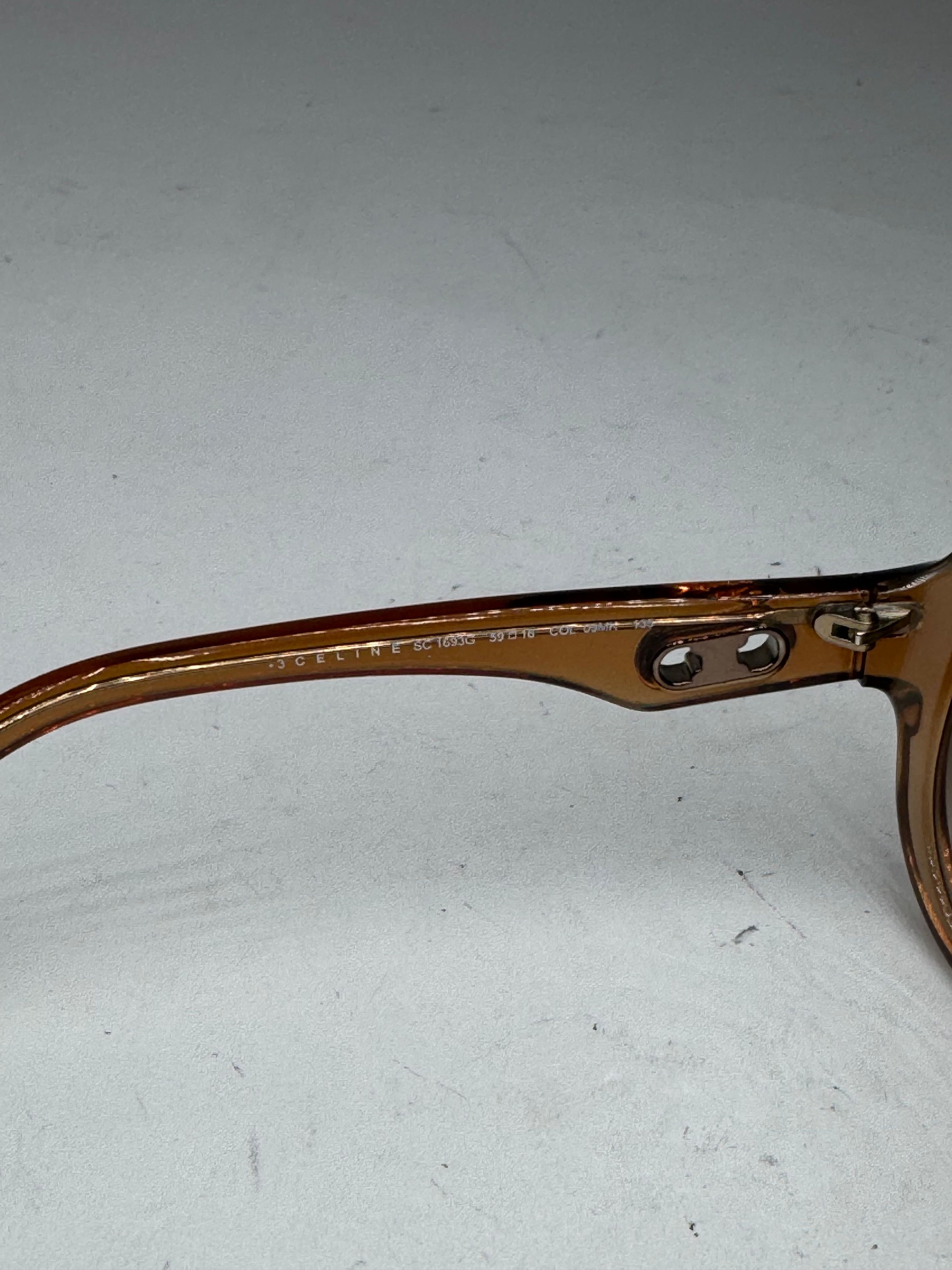 Celine Vintage Paris Overd sunglasses Brown Size ONE SIZE - 2 Thumbnail