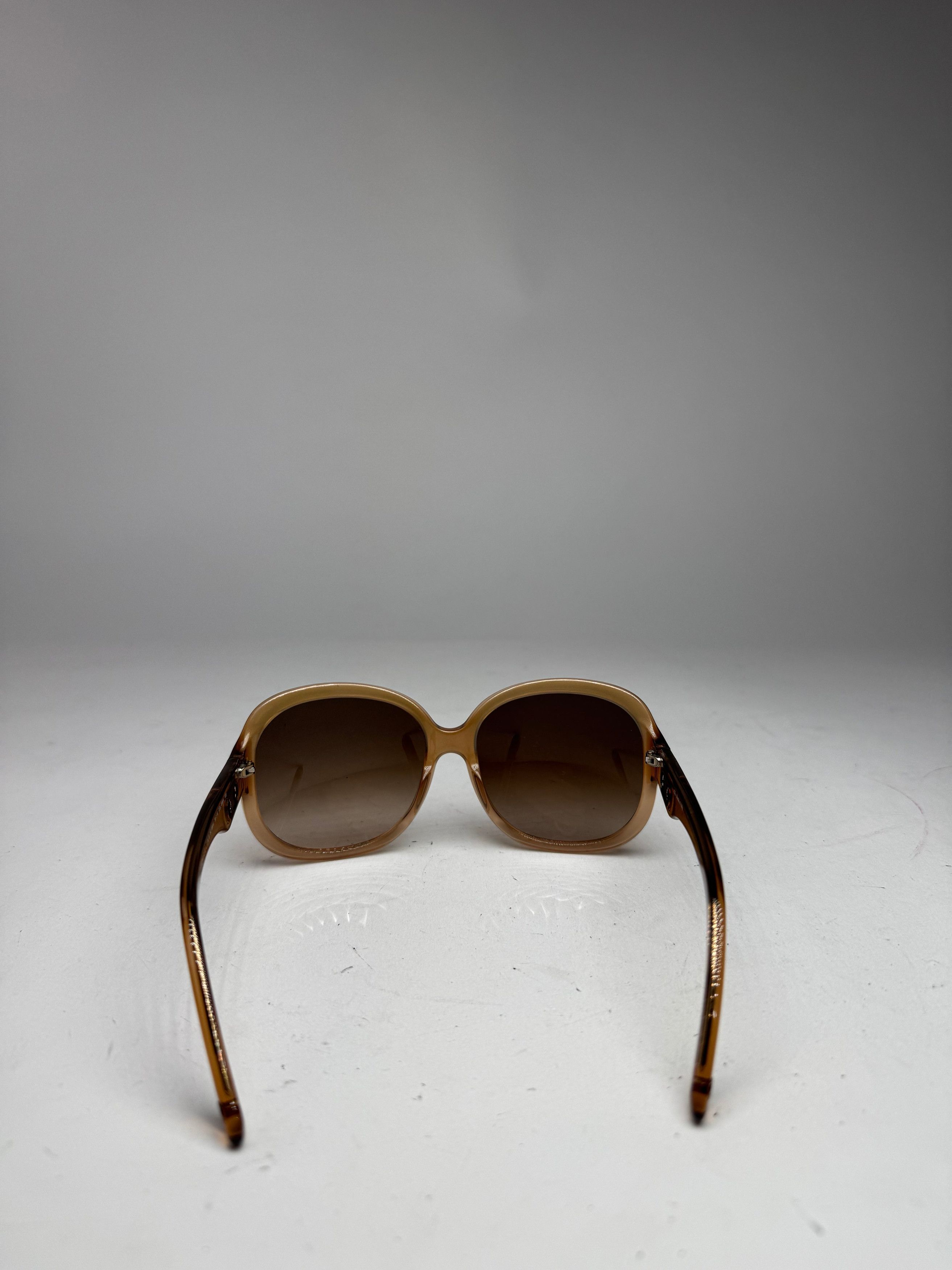 Celine Vintage Paris Overd sunglasses Brown Size ONE SIZE - 8 Thumbnail