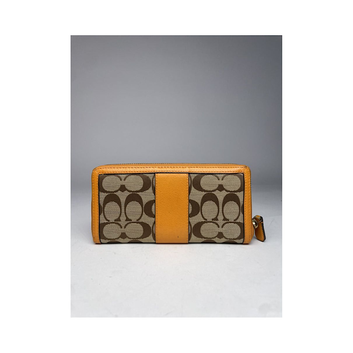 Coach Cartable mini sierra Orange Leather Wallet Size ONE SIZE - 2 Thumbnail