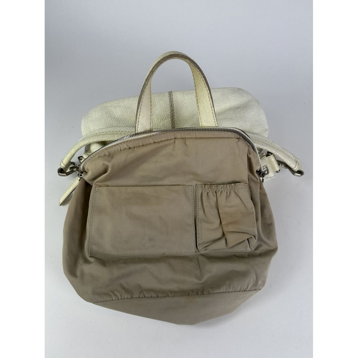 Givenchy Nightingale White Leather Handbag Size ONE SIZE - 2 Thumbnail