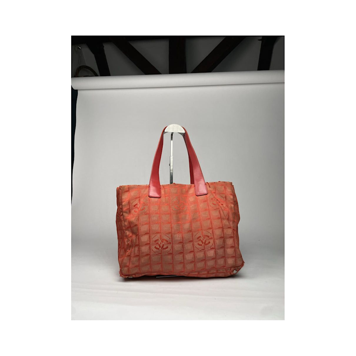 Chanel Cambon Red Polyester Handbag Size ONE SIZE - 5 Thumbnail