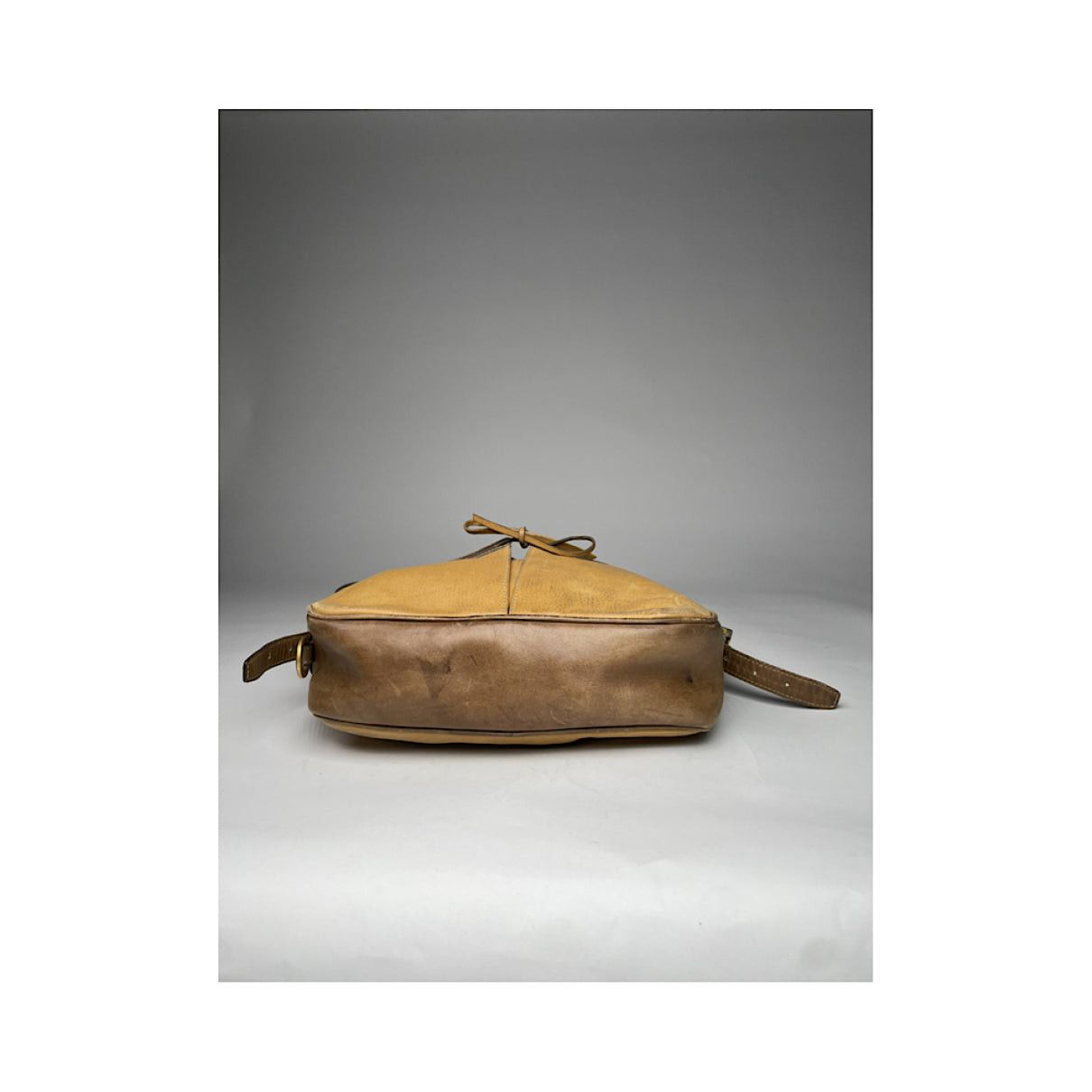 Loewe Flamenco Beige Leather Handbag Size ONE SIZE - 3 Thumbnail