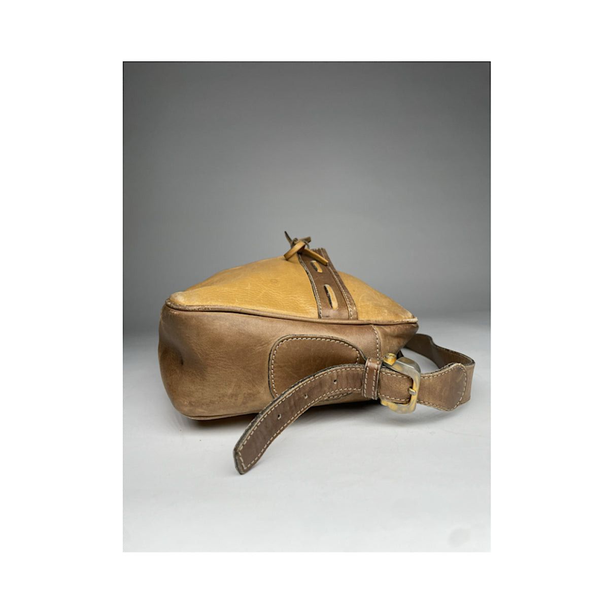 Loewe Flamenco Beige Leather Handbag Size ONE SIZE - 4 Thumbnail