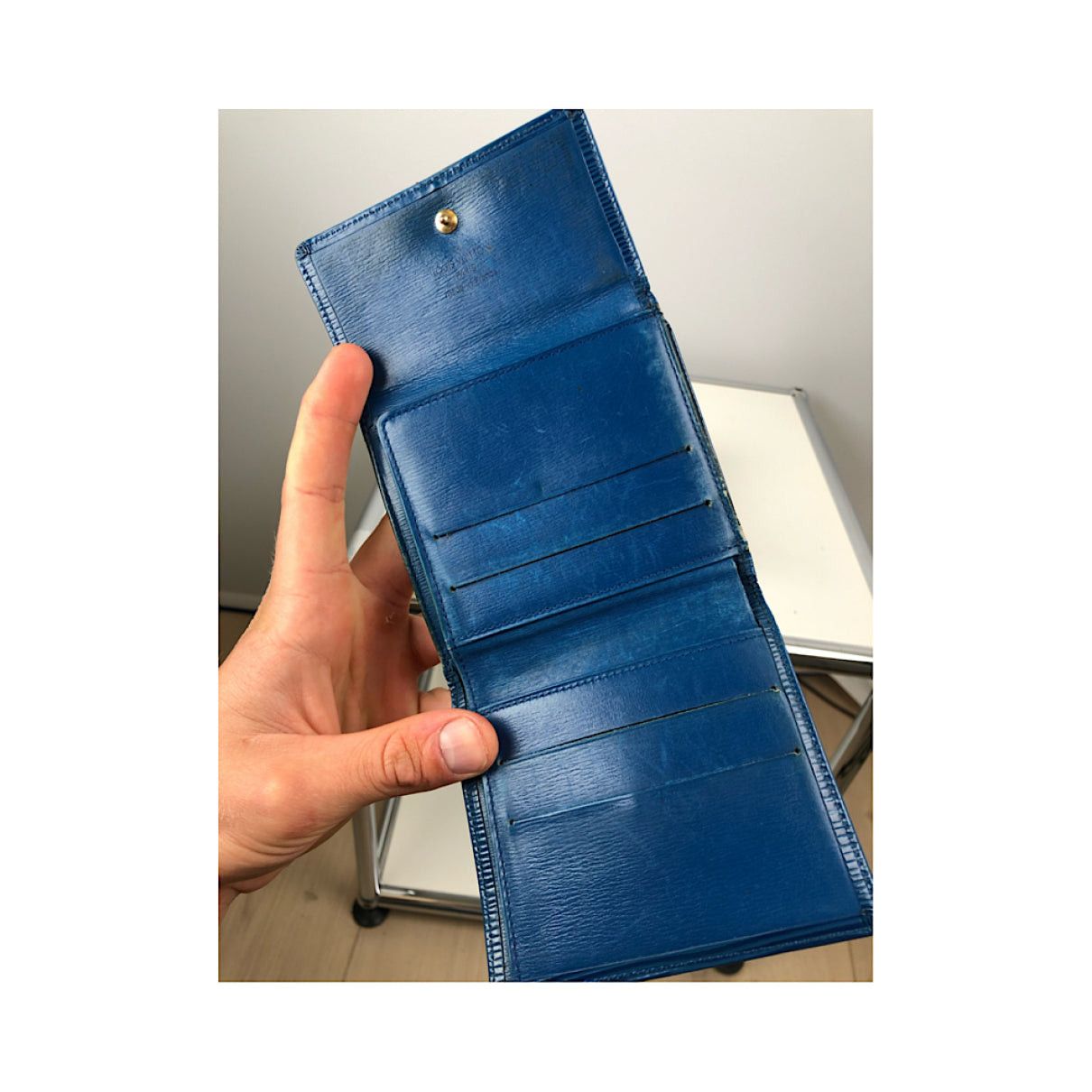 Louis Vuitton Twist Blue Leather Wallet Size ONE SIZE - 5 Thumbnail