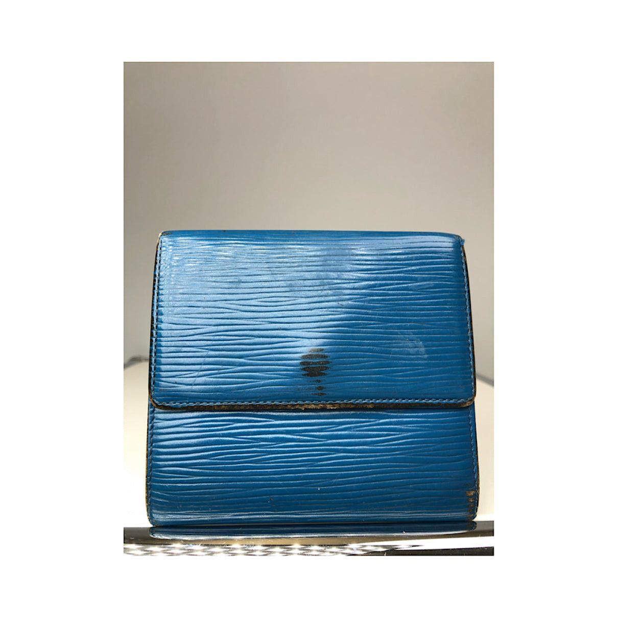 Louis Vuitton Twist Blue Leather Wallet Size ONE SIZE - 4 Thumbnail